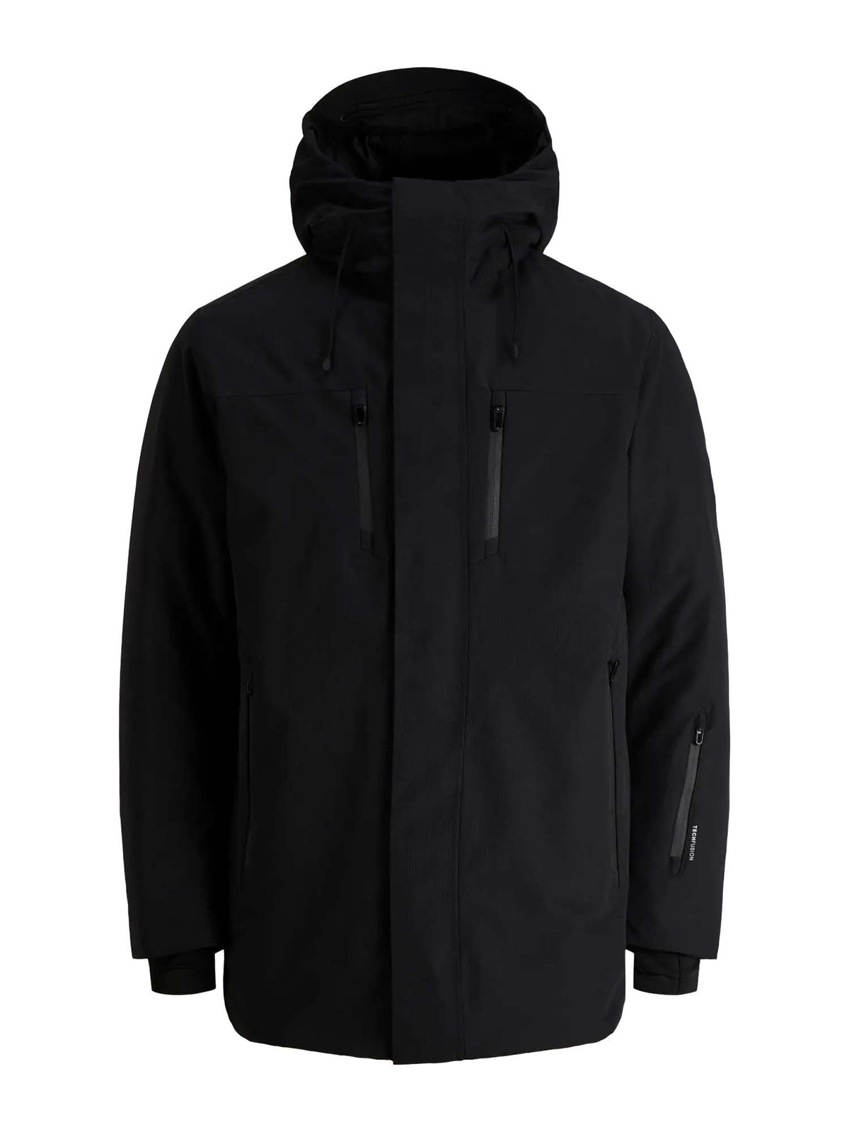 Jack & Jones Jcofusion Alaska Technical Parka Sn Nero