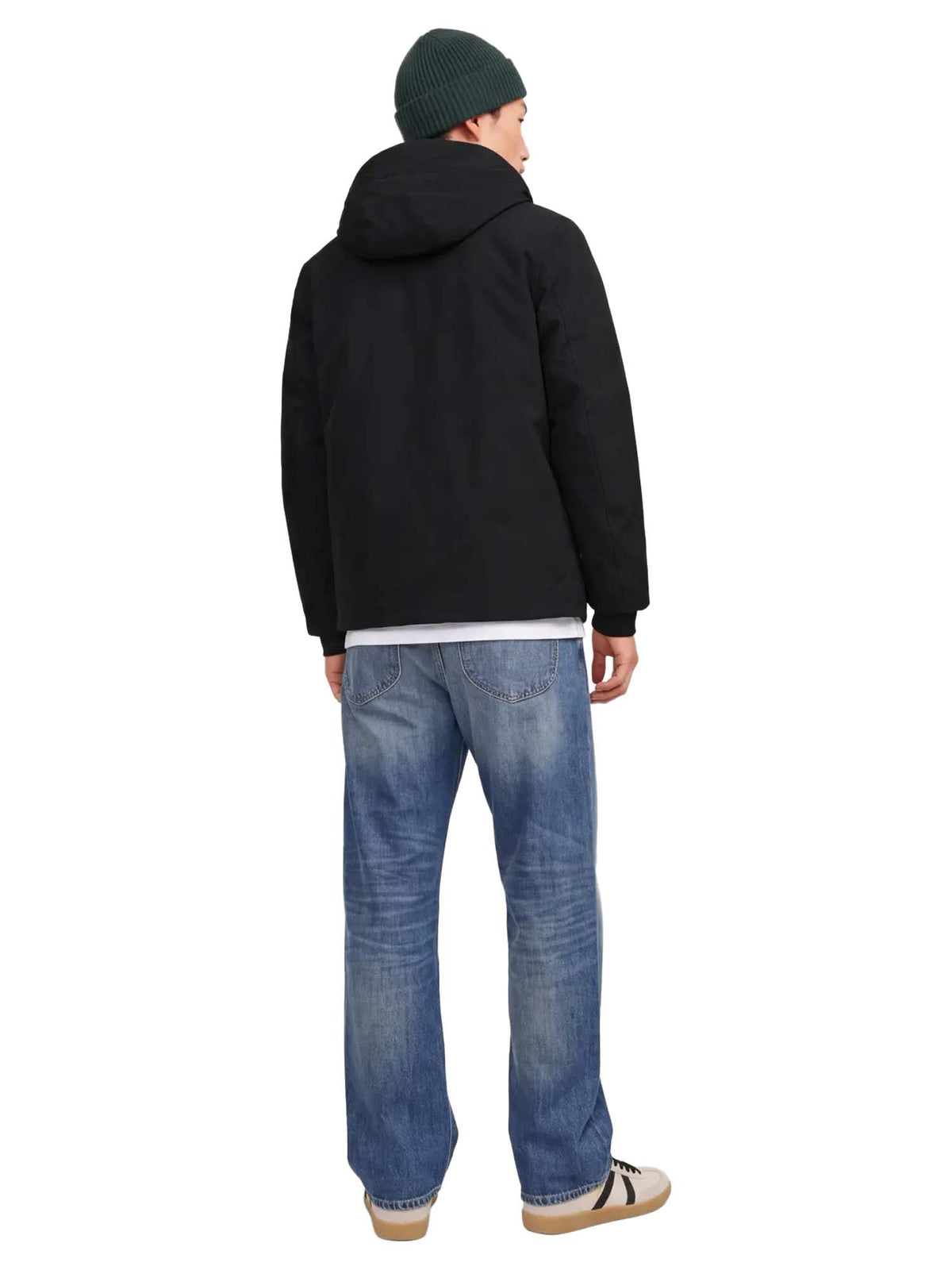Jack & Jones Jcofusion Alaska Technical Parka Sn Nero