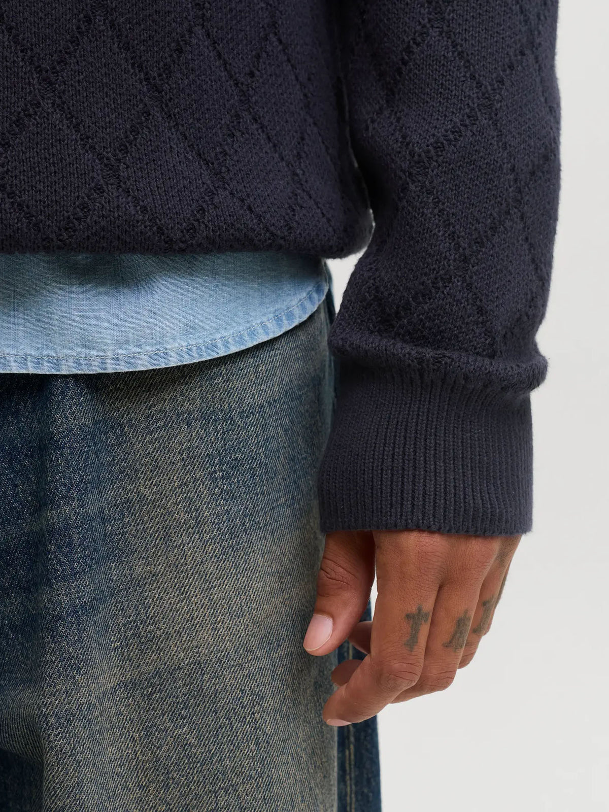 Jack & Jones JPRBluCole Knit Structure Blu