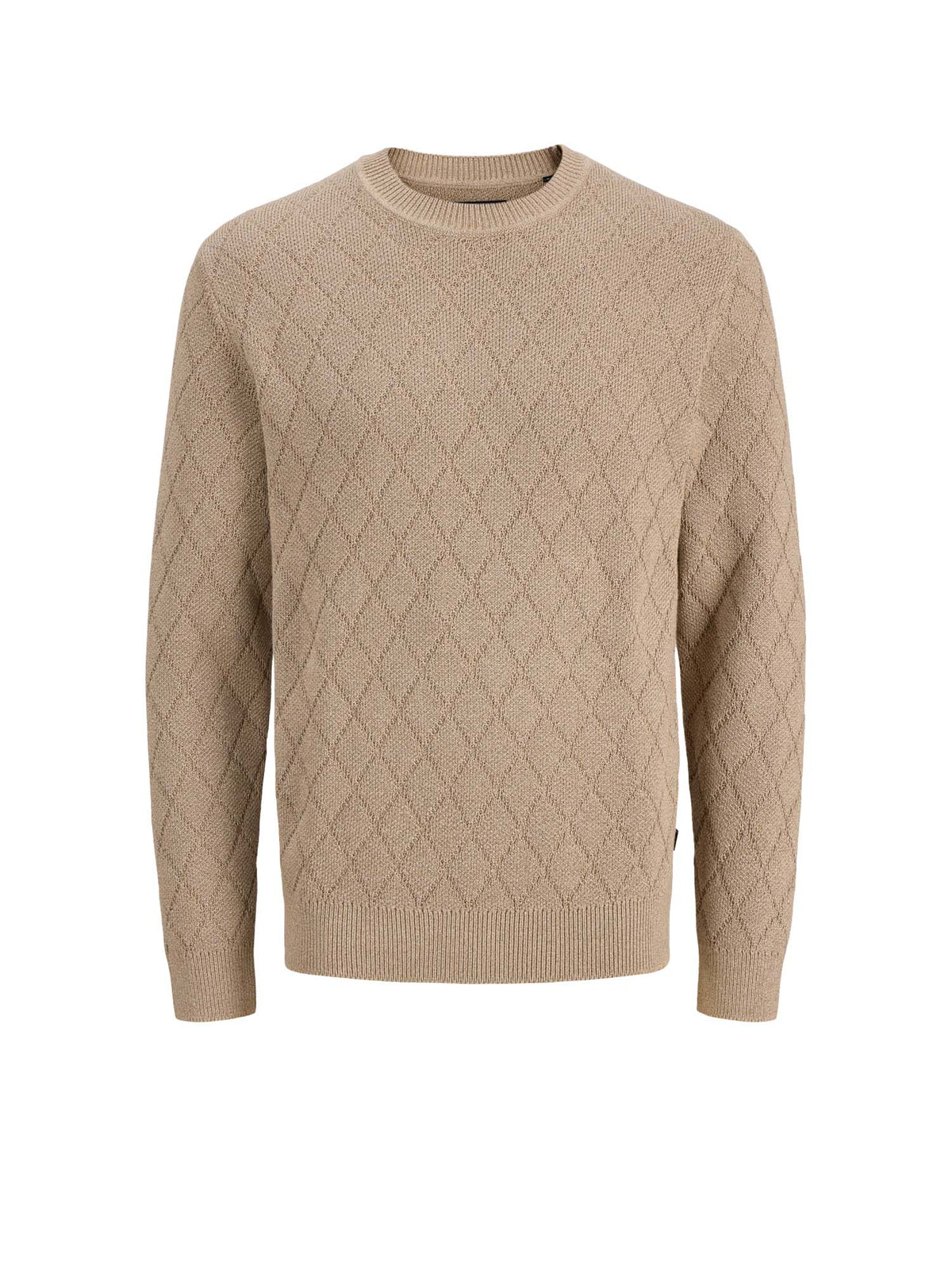 Jack & Jones JPRBluCole Knit Structure Beige