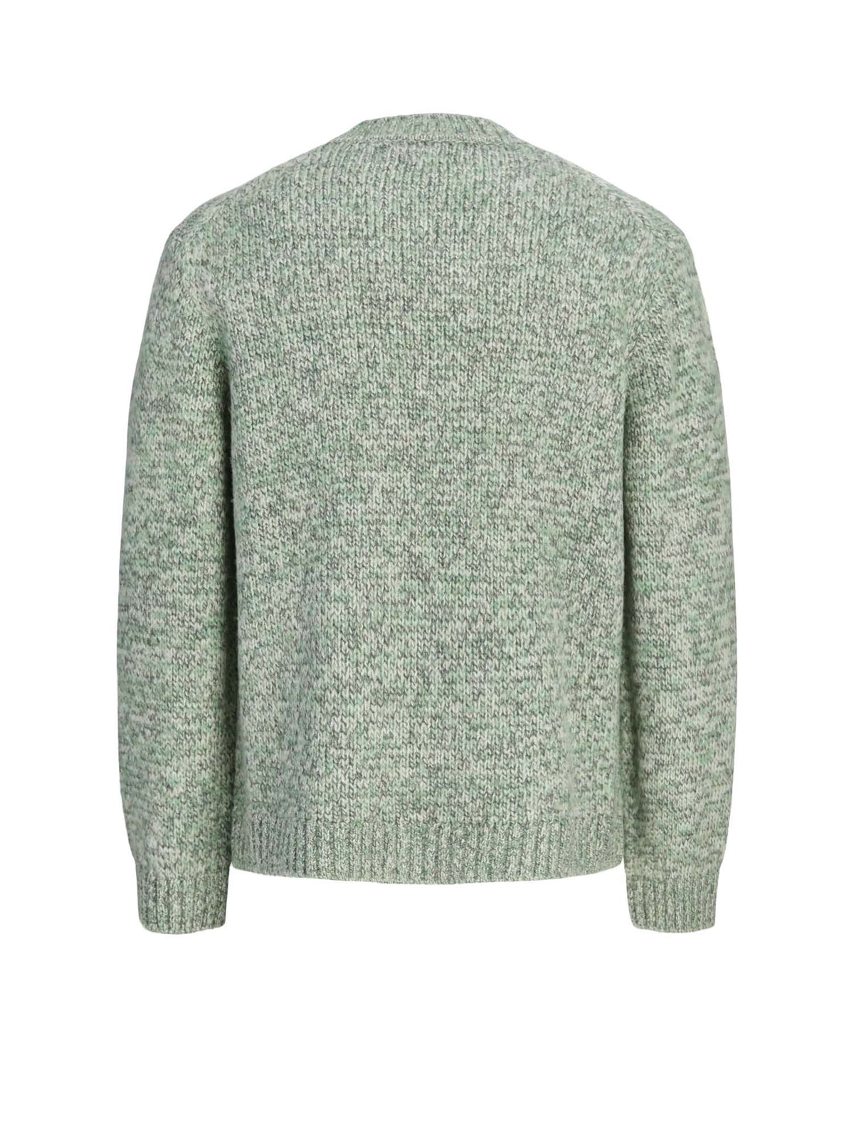 Jack & Jones Jormontreal Knit Twisted Crew Neck Verde