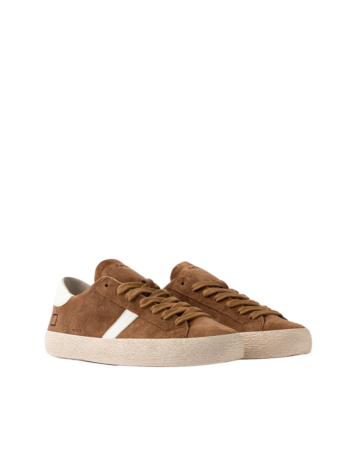 D.a.t.e. Hill Low Suede Marrone