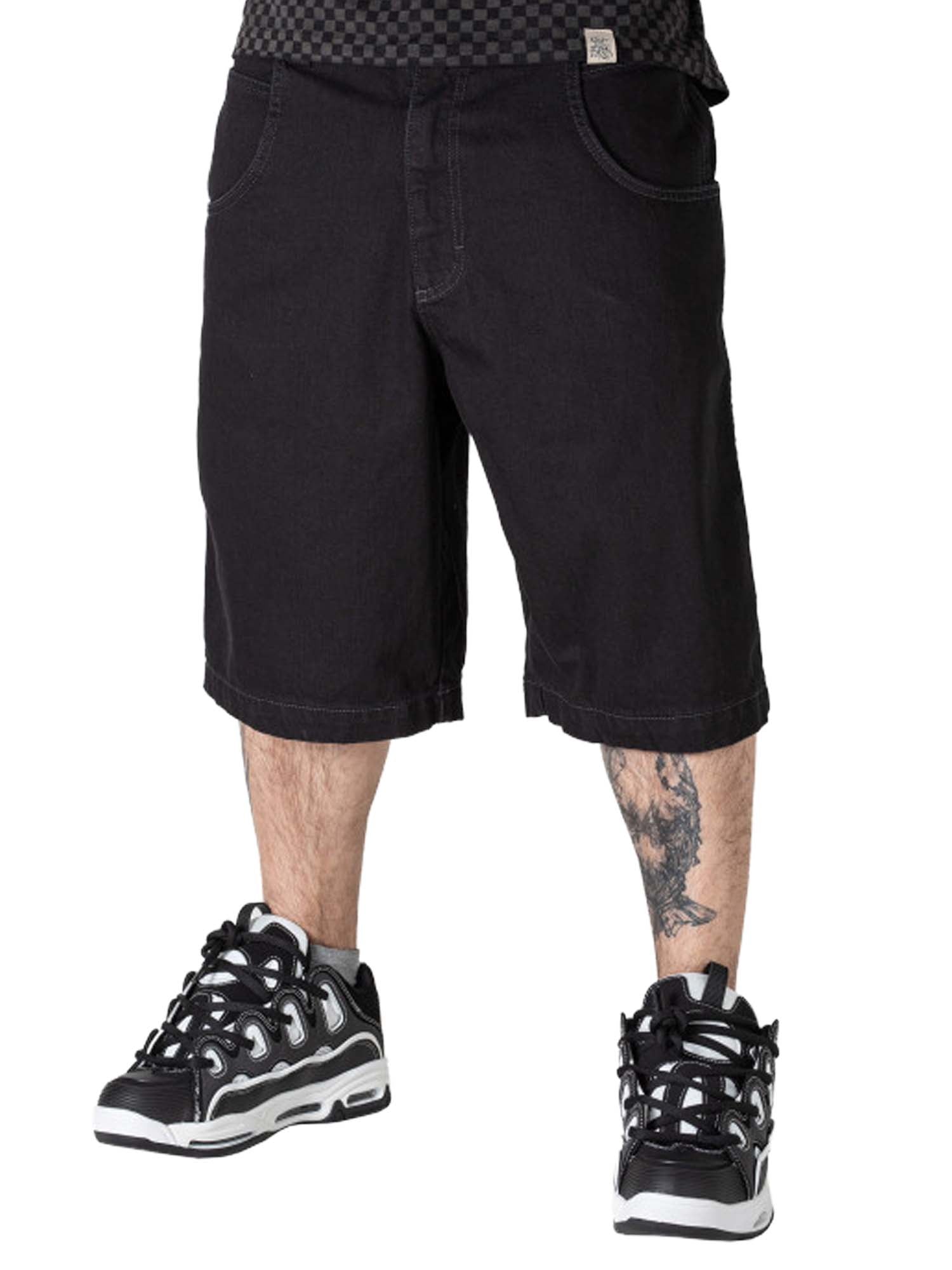 Blueskin Jeans Baggy Bermuda Nero