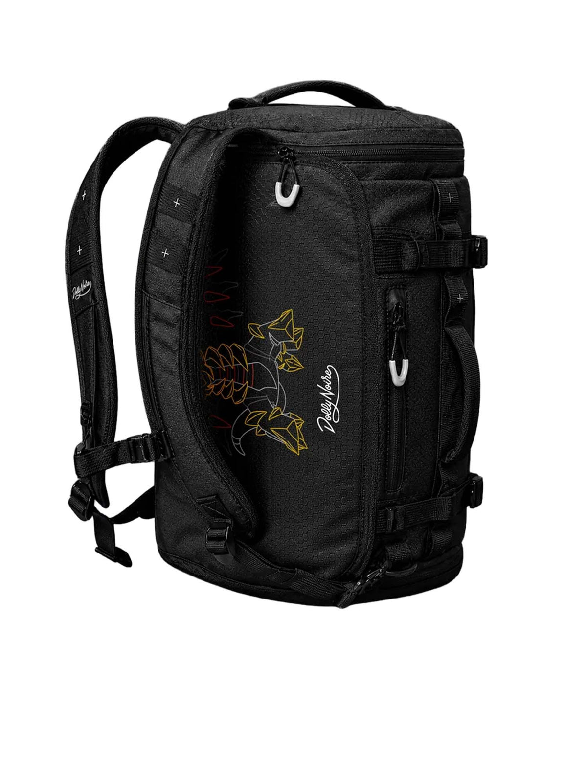 Dolly Noire Giratina Mini Duffle Pro Nero