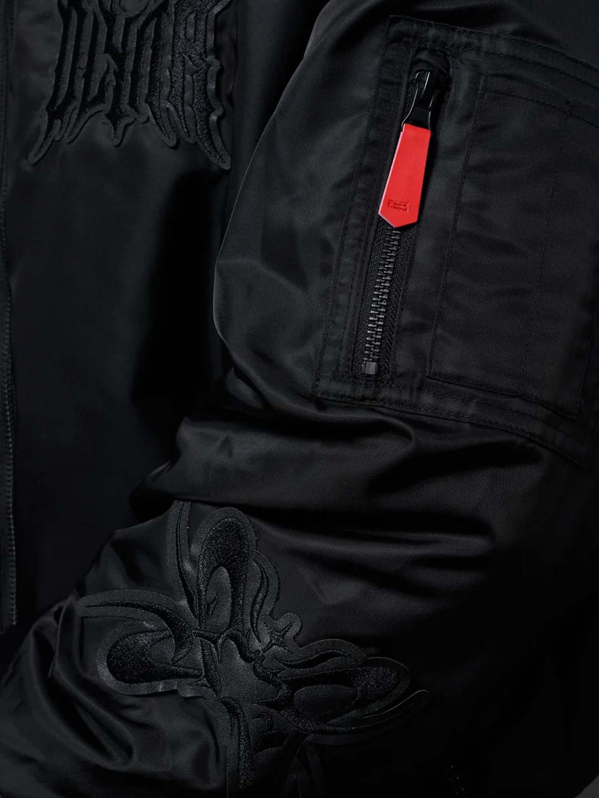 Dolly Noire Shard Dolly Noire Bomber Jacket Nero
