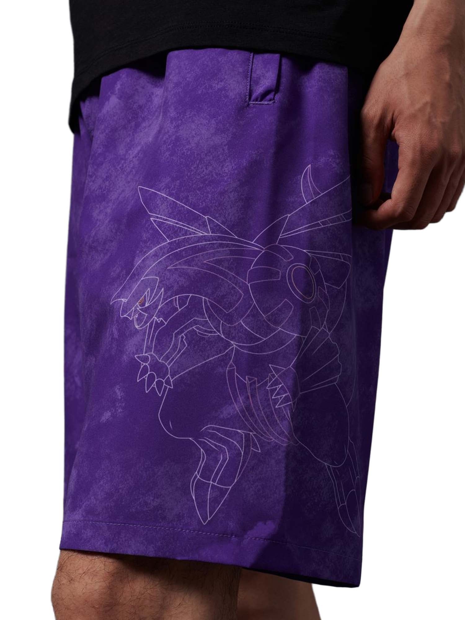Dolly Noire Palkia Techno Shorts Viola