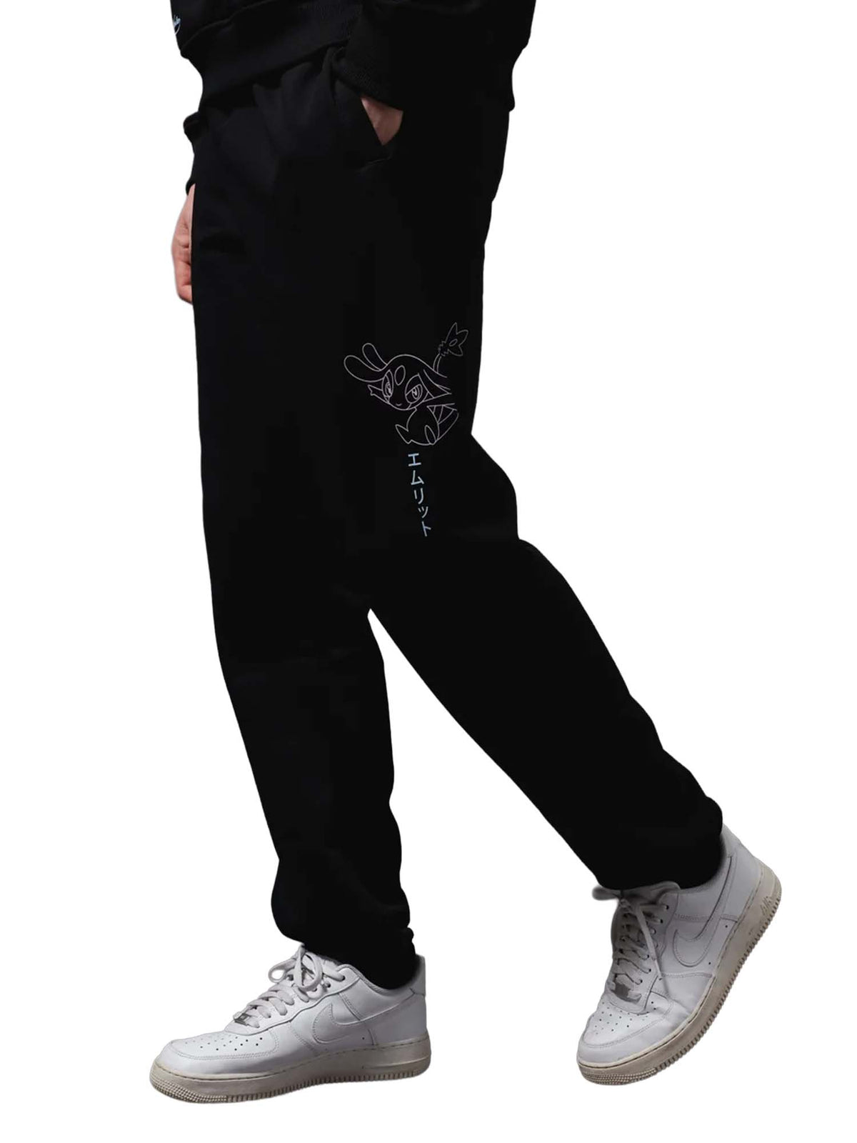 Dolly Noire Uxie, Mesprit, Azelf Sweatpants Nero