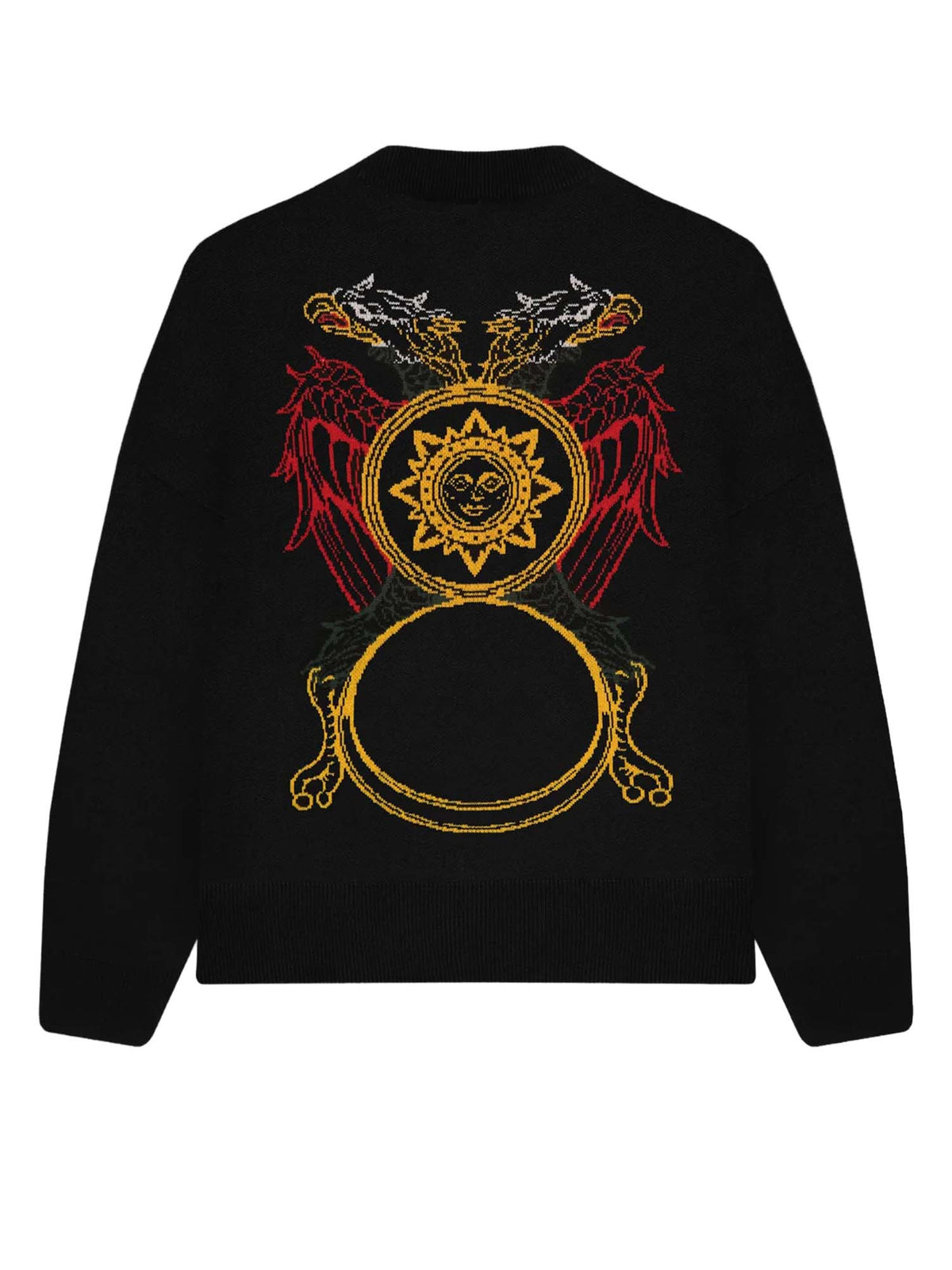 Dolly Noire Asso di Denari - Napoletane Sweater Nero