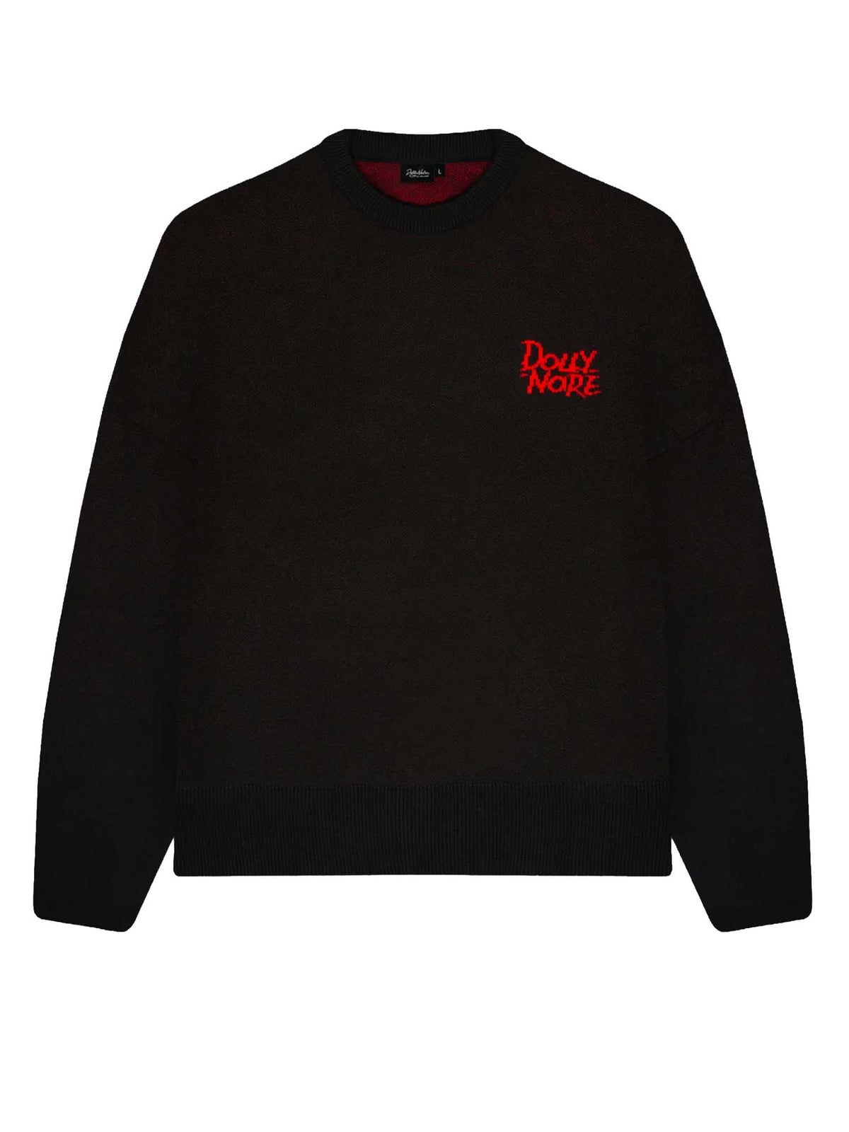 Dolly Noire Satanicat Over Sweater Nero