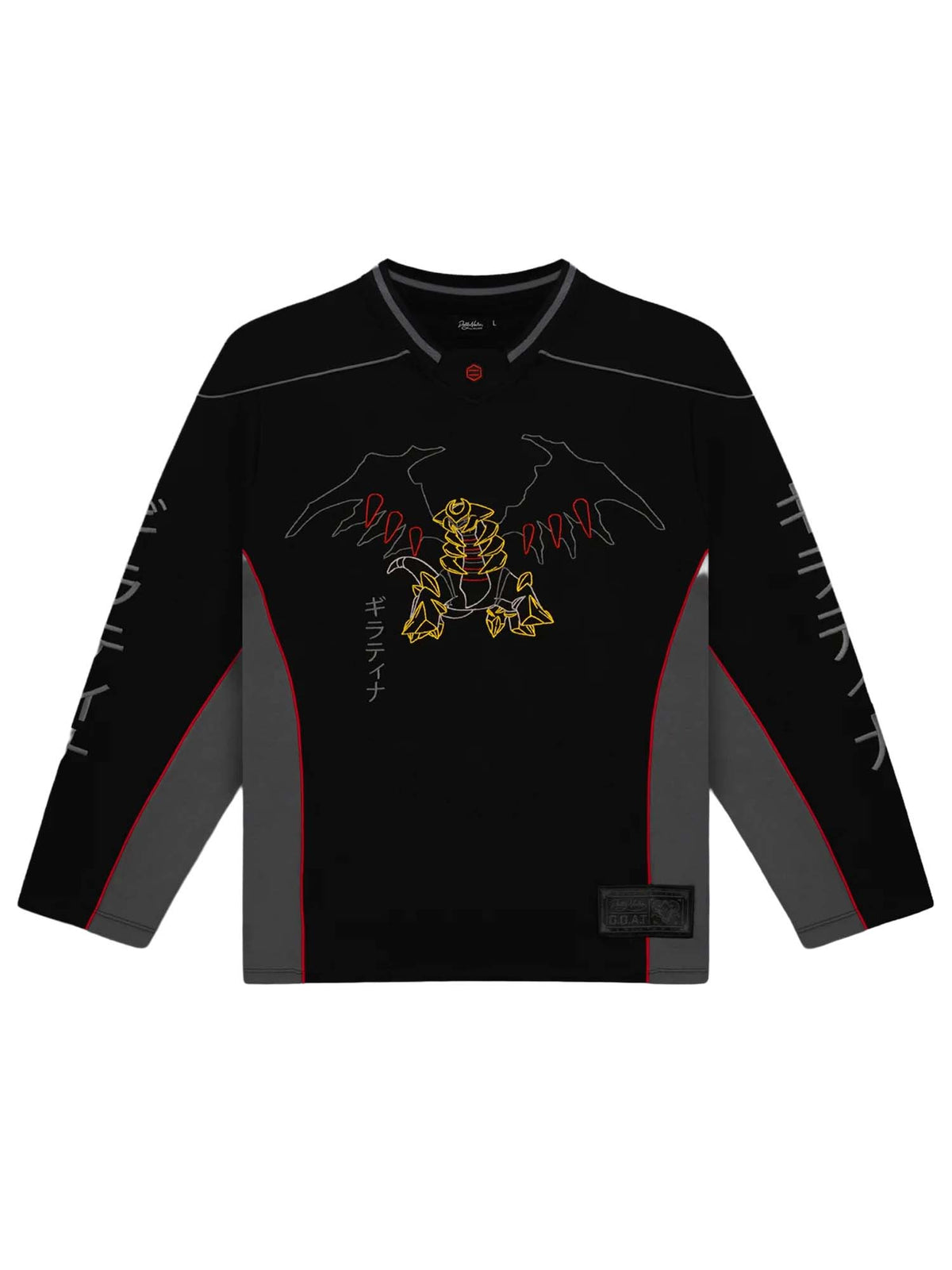 Dolly Noire Giratina Hockey Crewneck Nero