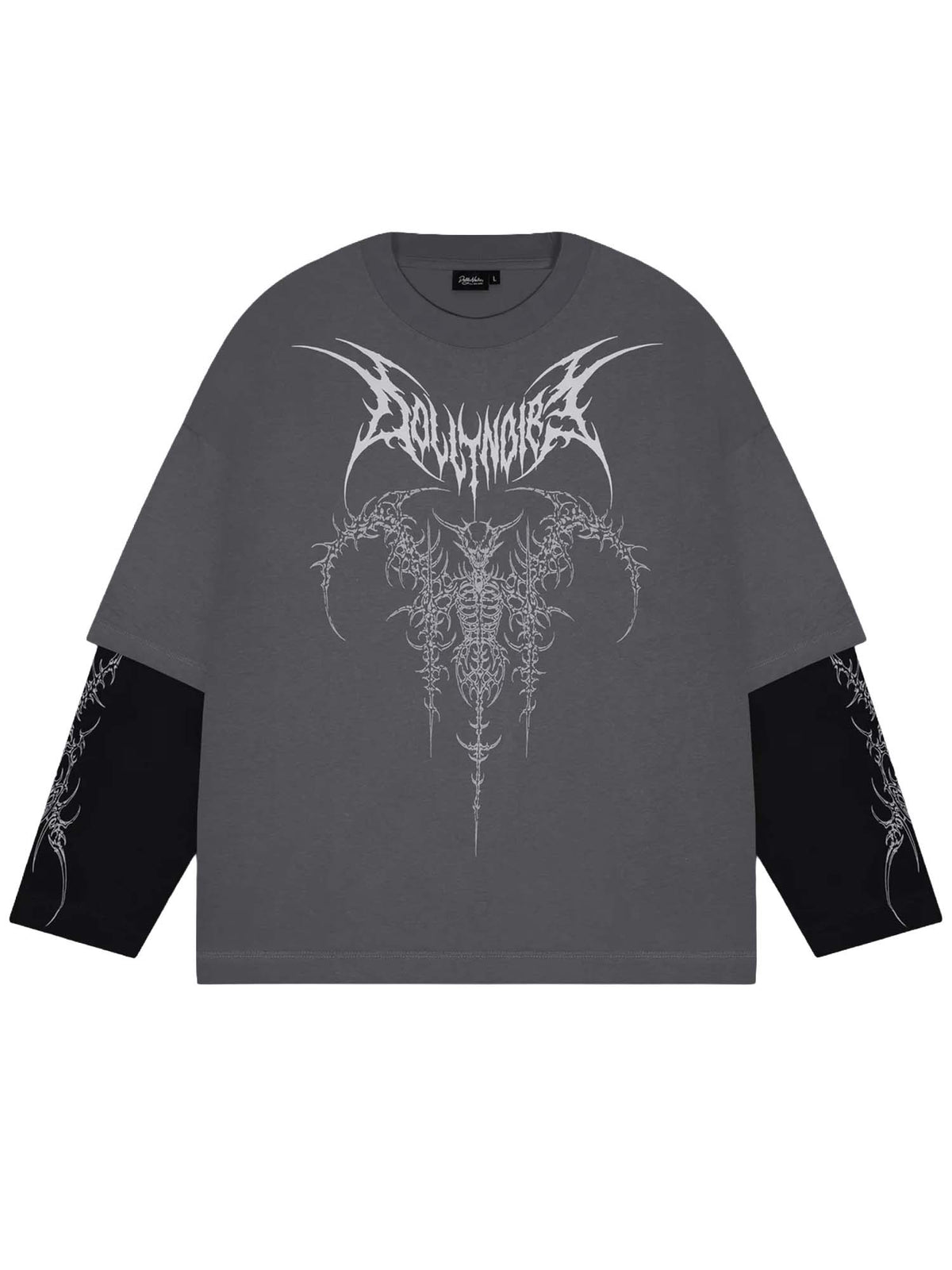 Dolly Noire The Guardian Double Sleeve Over Grigio
