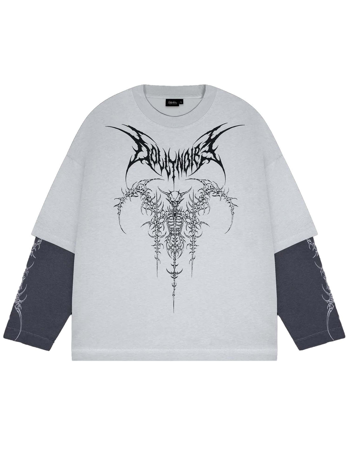 Dolly Noire The Guardian Double Sleeve Over Grigio