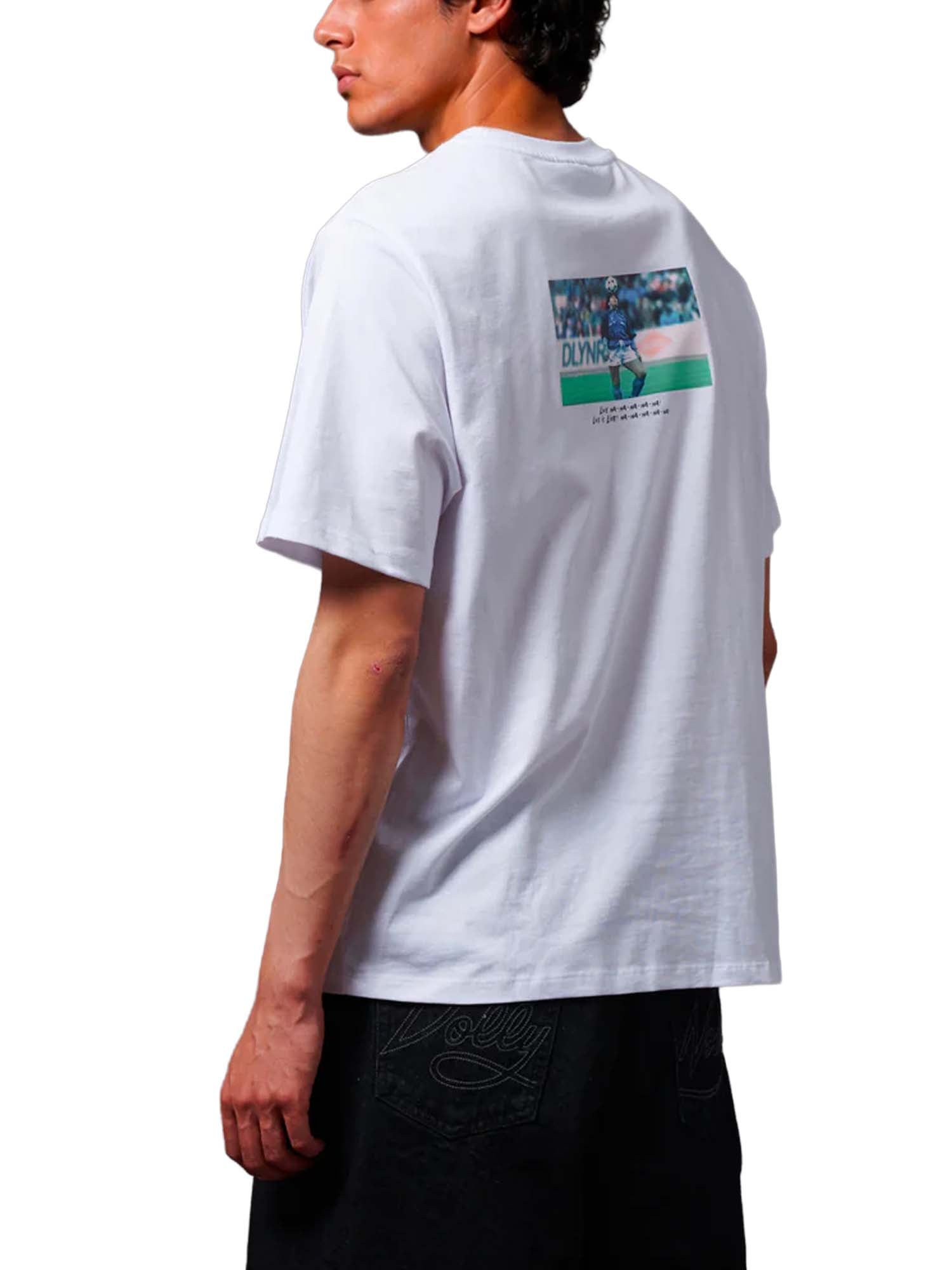 Dolly Noire Live Is Life Tee Bianco
