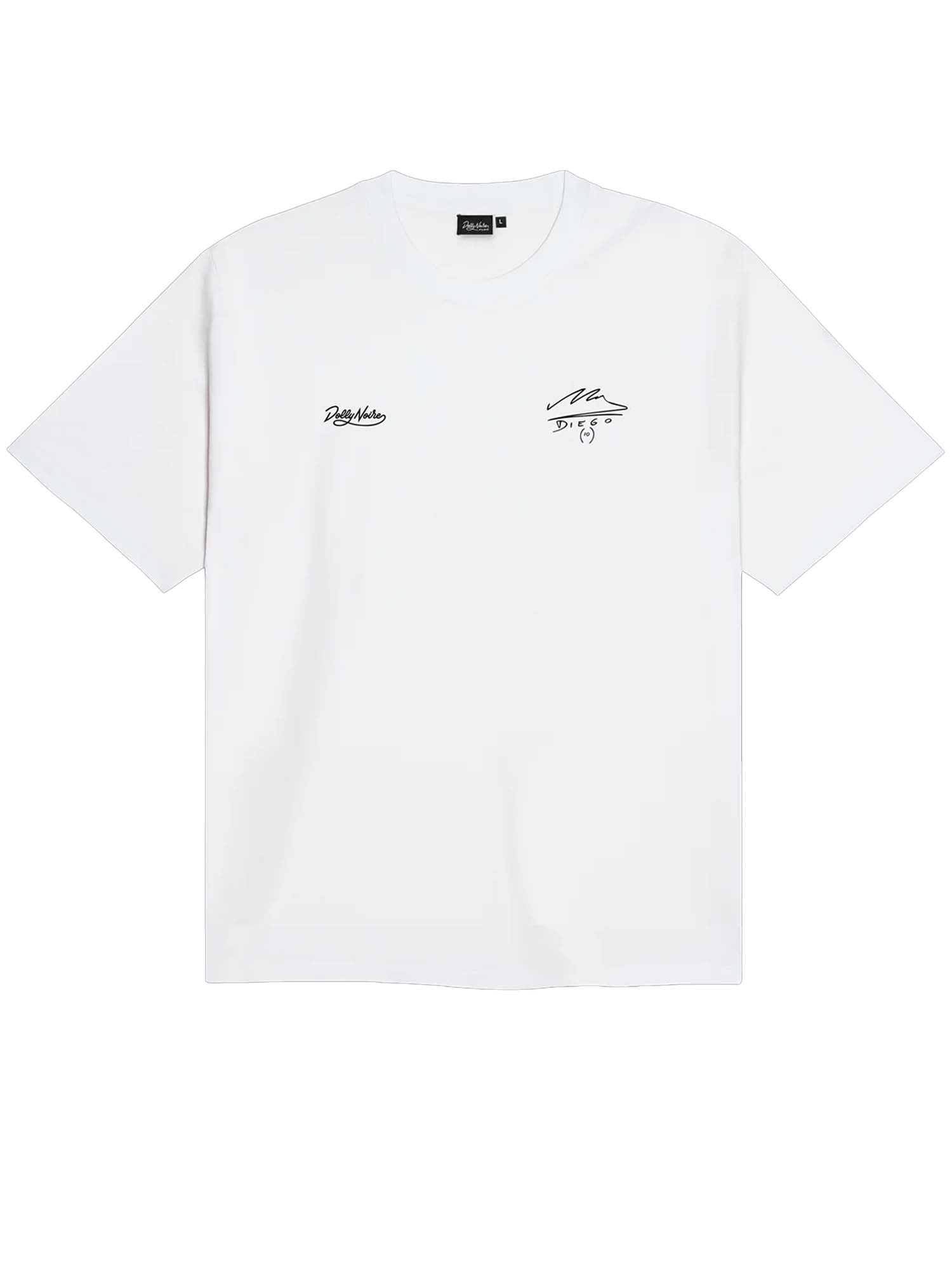 Dolly Noire Live Is Life Tee Bianco