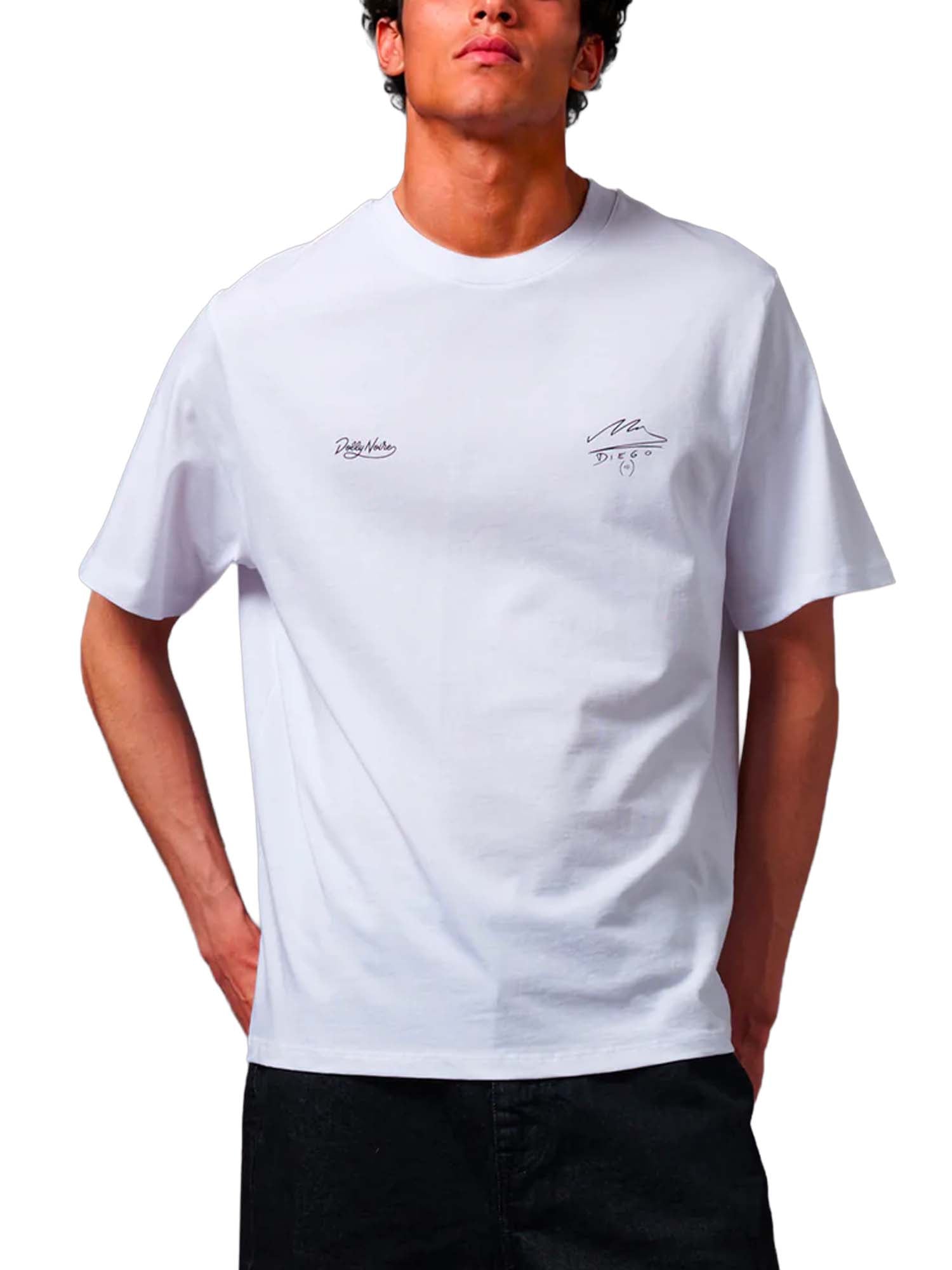 Dolly Noire Live Is Life Tee Bianco