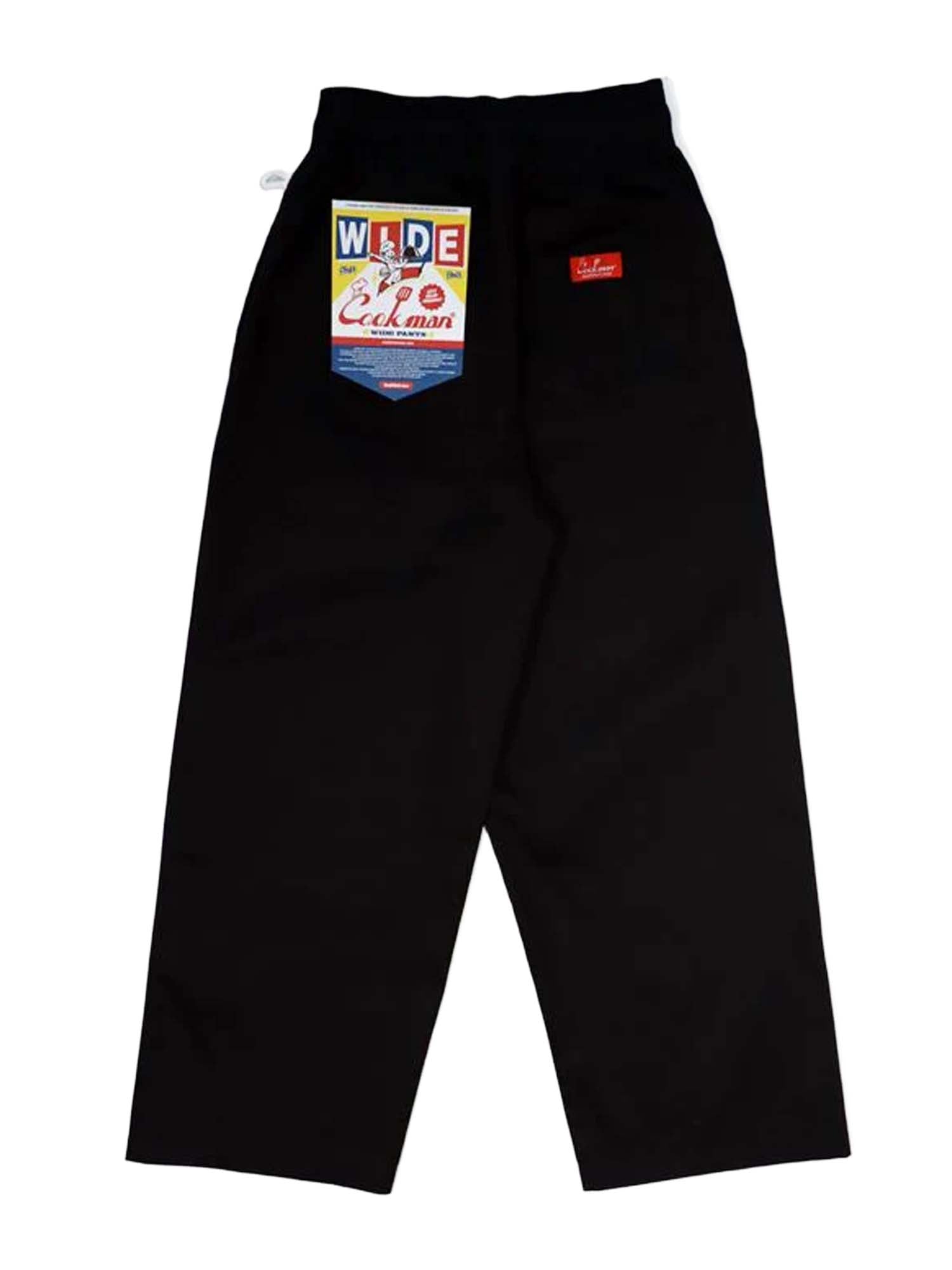 Cookman Wide Chef Pants Nero