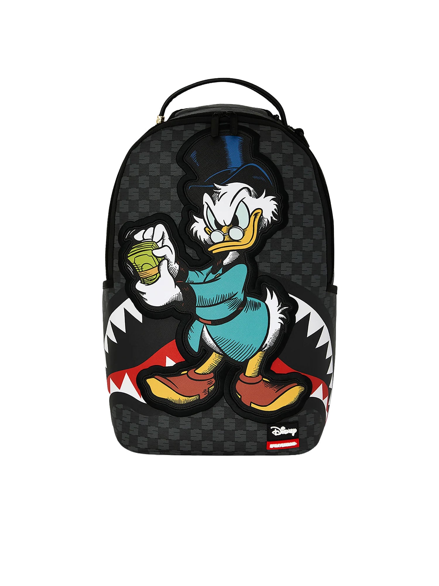 Sprayground Scrooge McDuck Official Collab Money Counter Grigio
