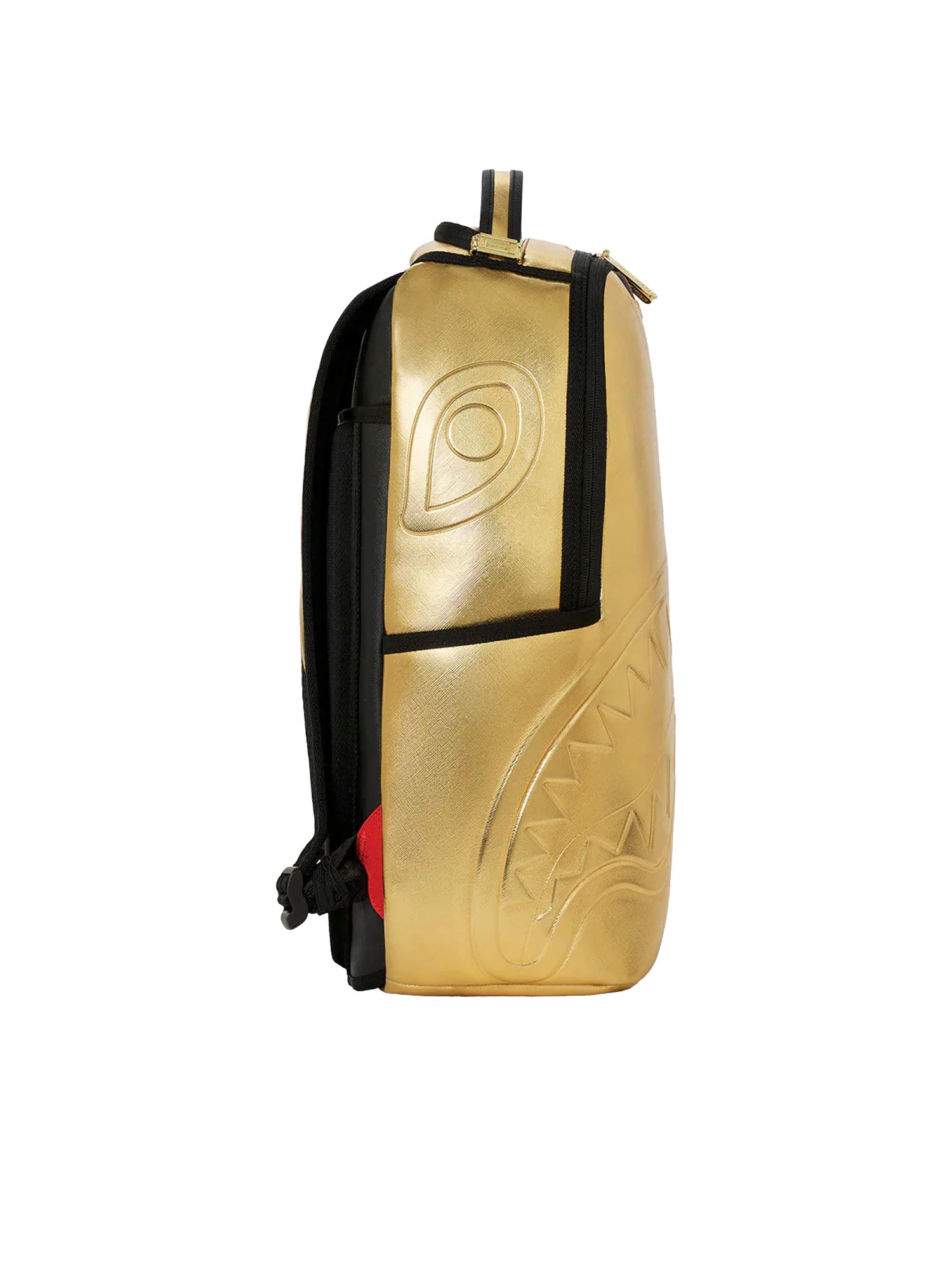 Sprayground Sharks In Paris Gold Drip Oro