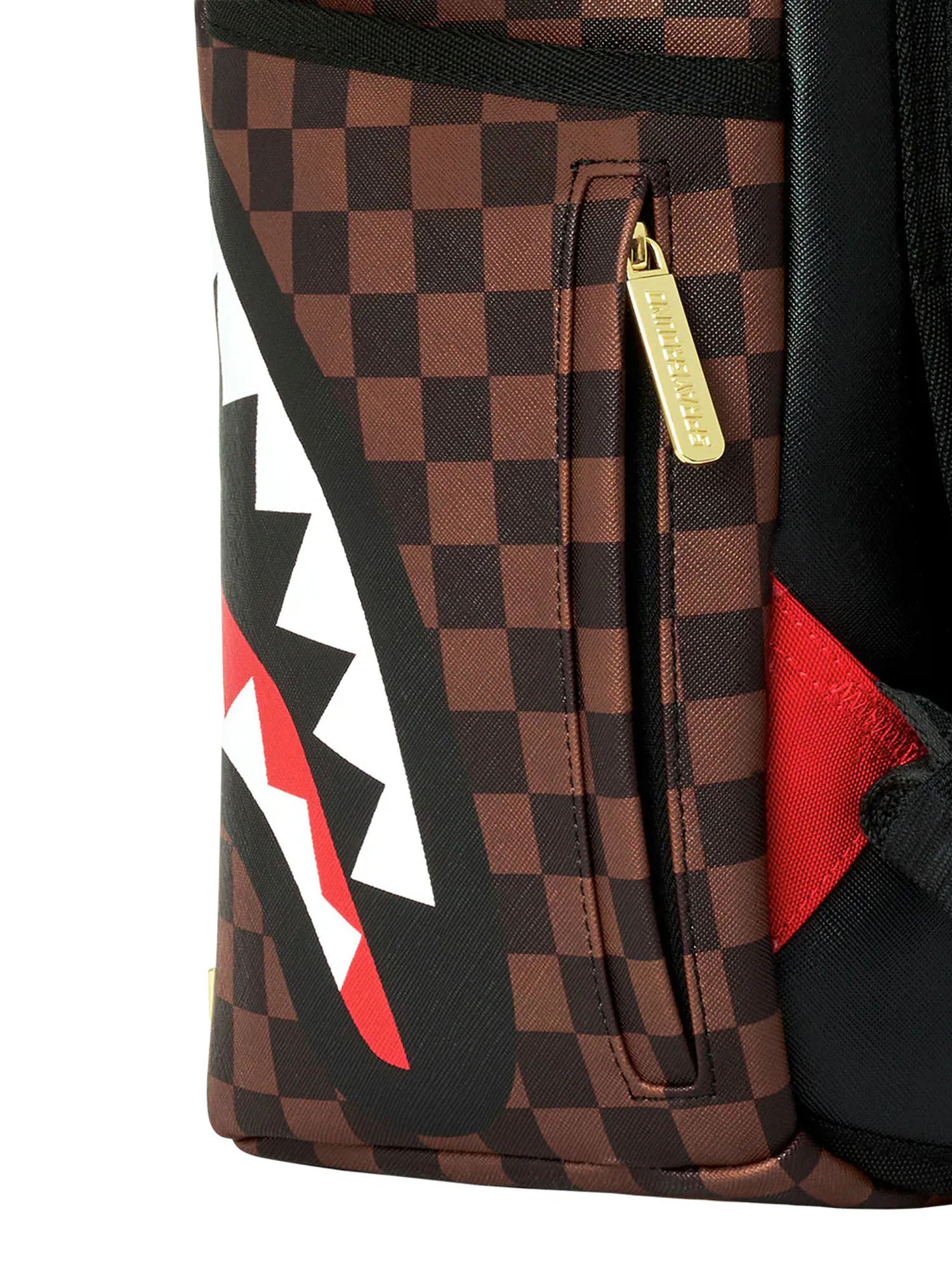 Sprayground Sharks In Paris Gold Drip Oro