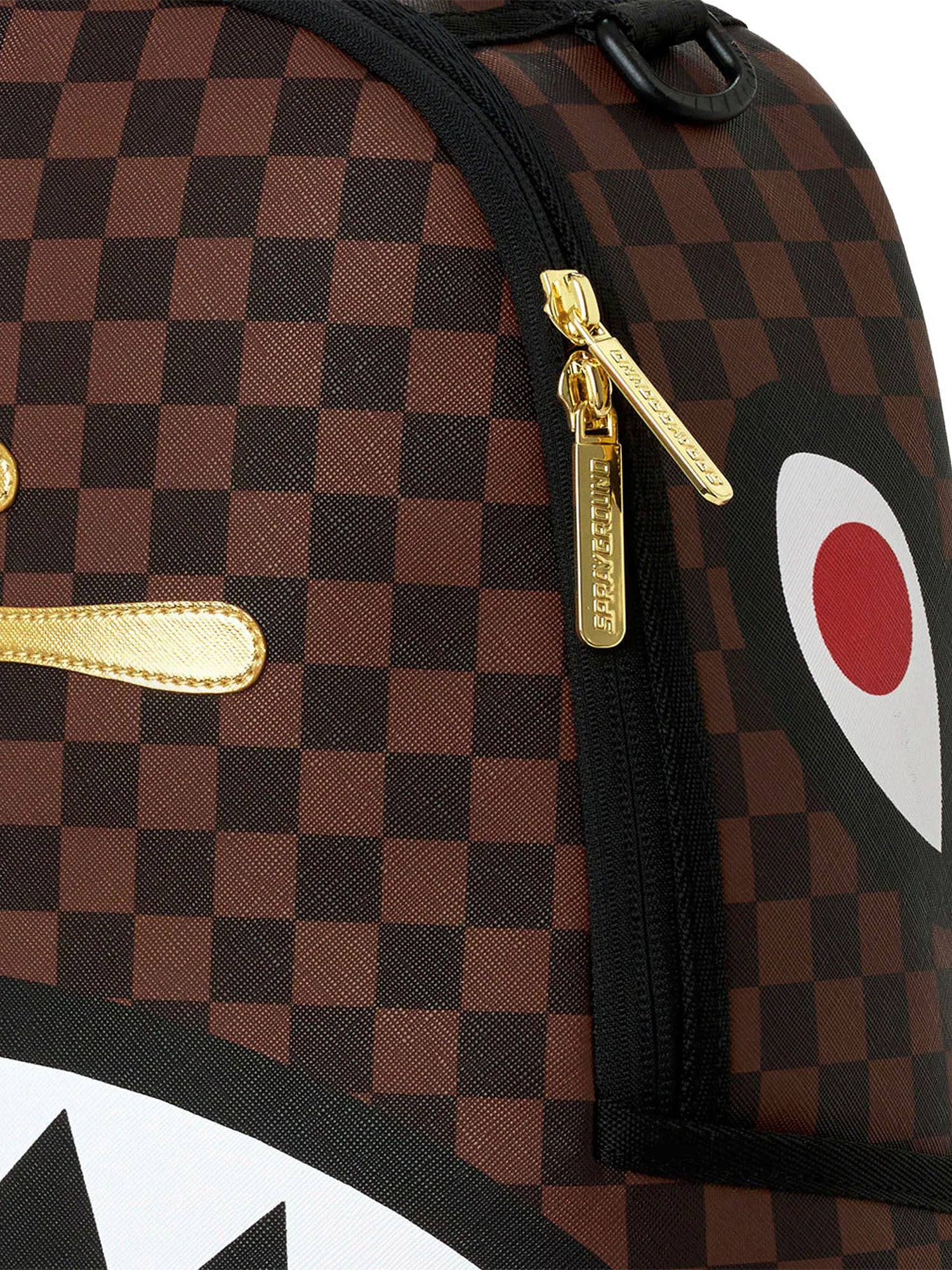 Sprayground Sharks In Paris Gold Drip Oro