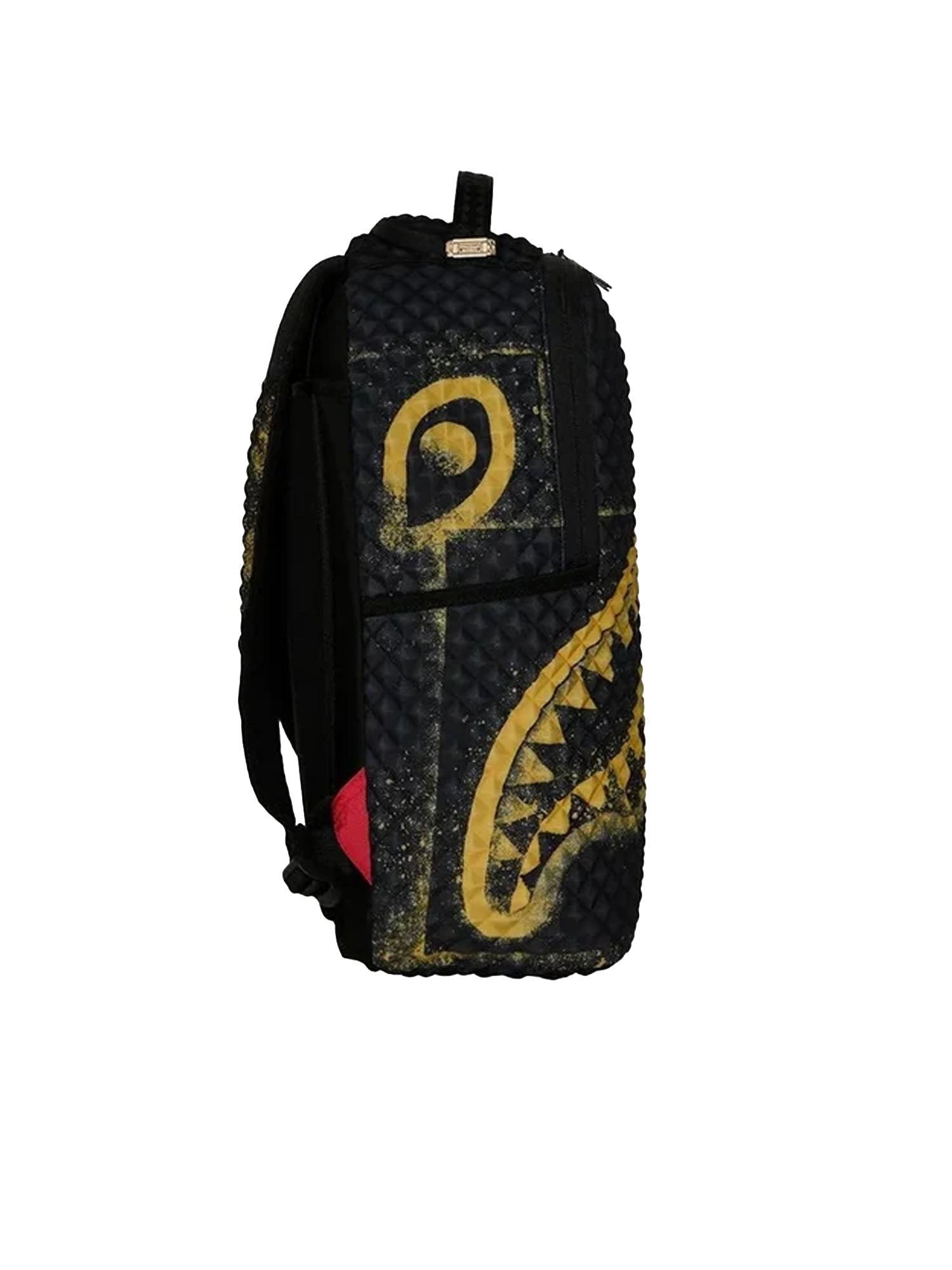Sprayground Pyramid Stencil Shark Nero