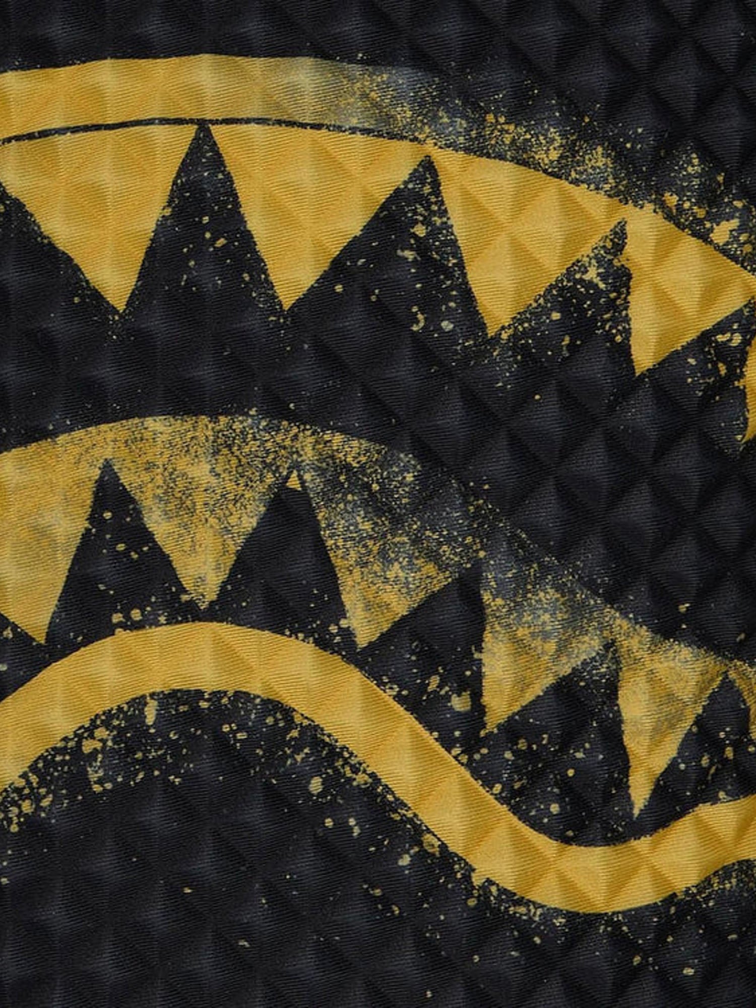 Sprayground Pyramid Stencil Shark Nero