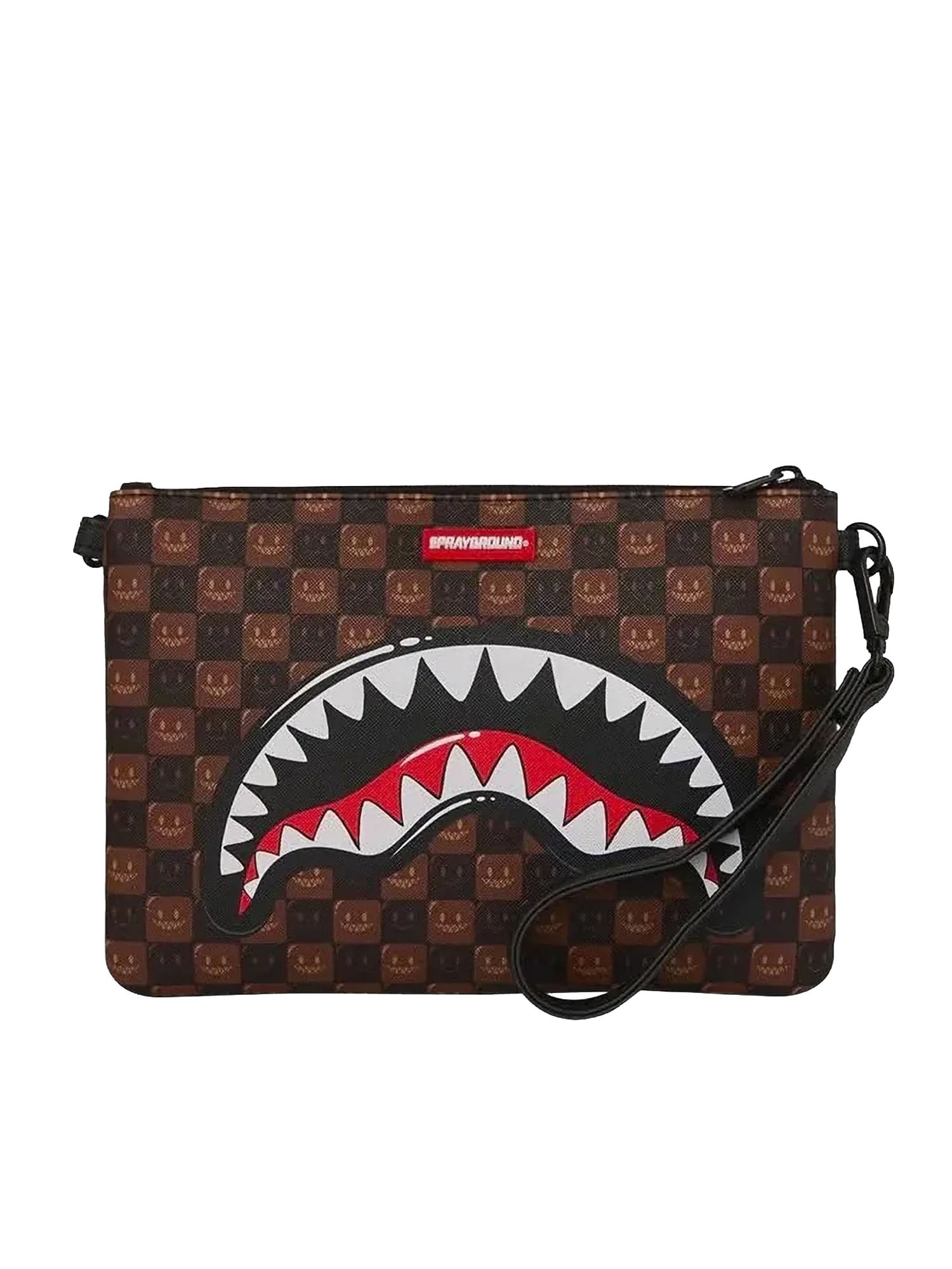 Sprayground Sharks In Paris Crossbody Marrone