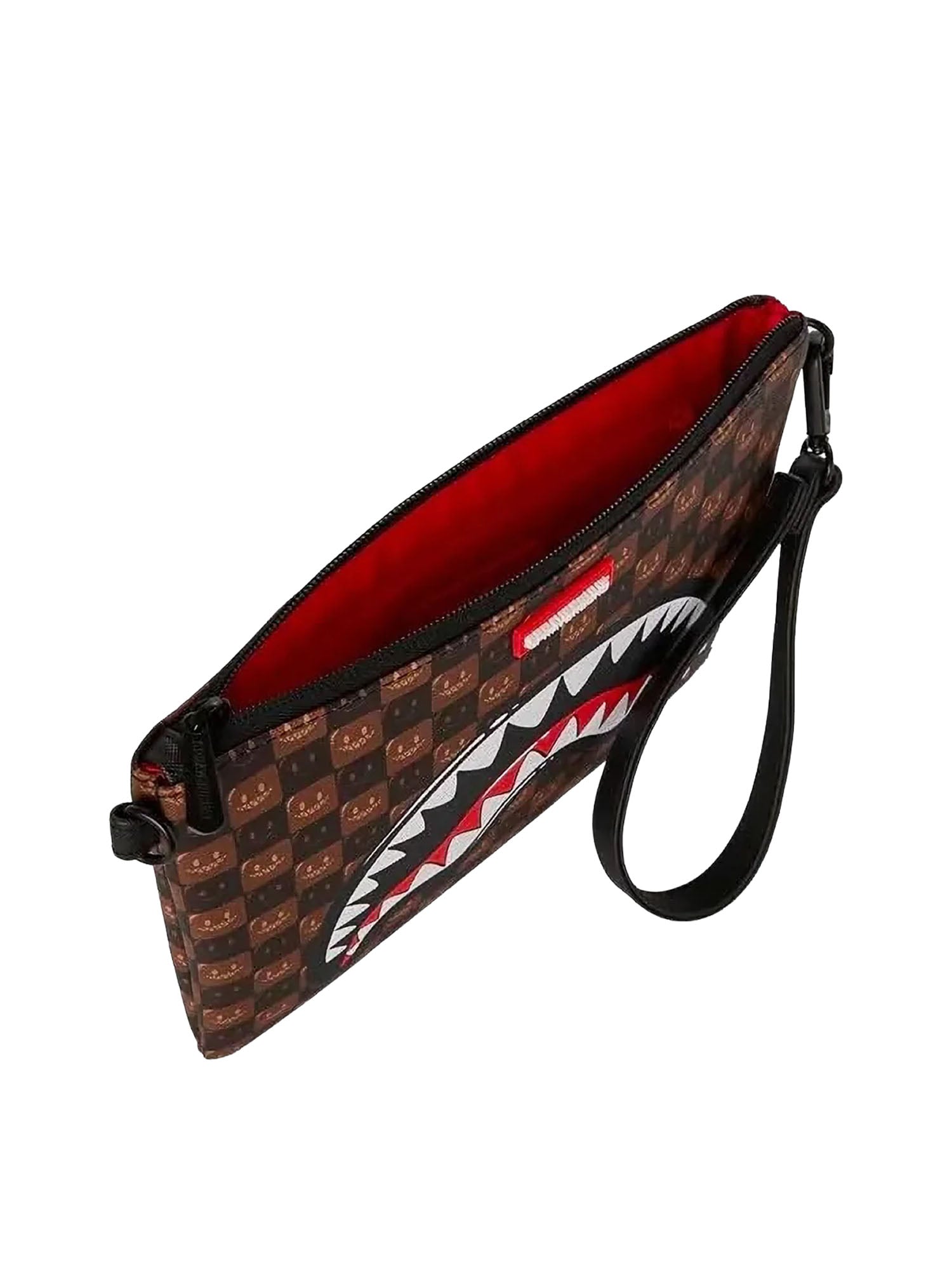 Sprayground Sharks In Paris Crossbody Marrone
