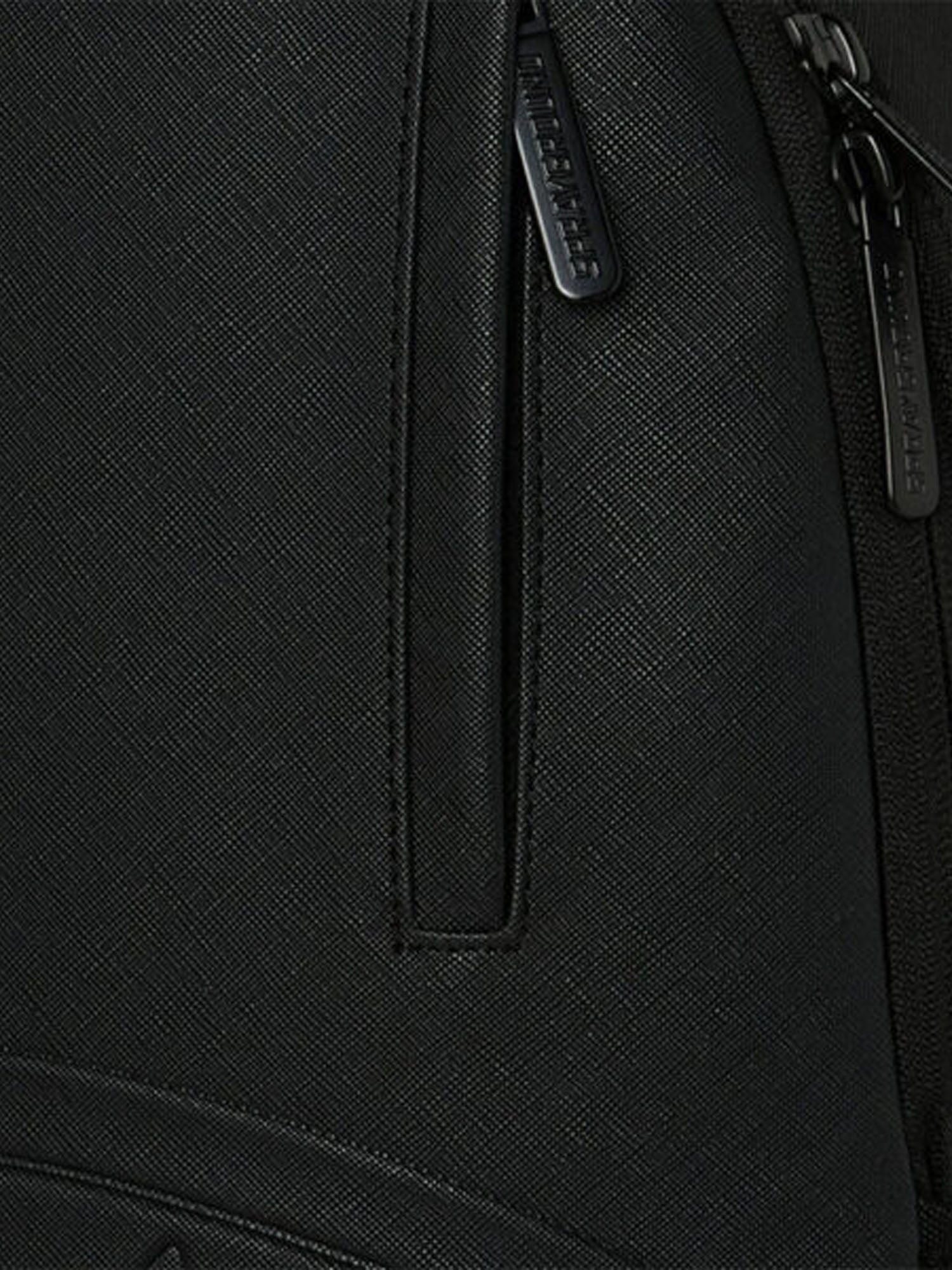 Sprayground Zaino Blacked Out Embossed Gold Tooth Nero
