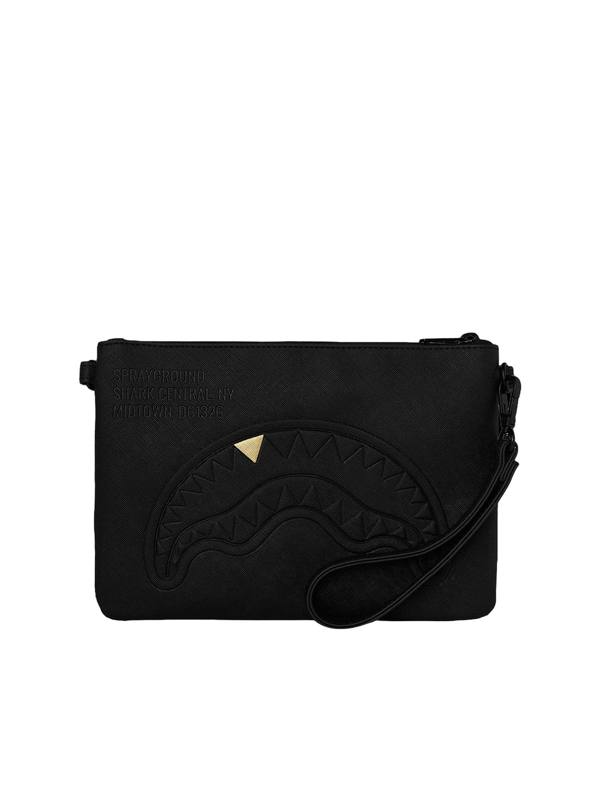 Sprayground pochette Shark Monogram Nero