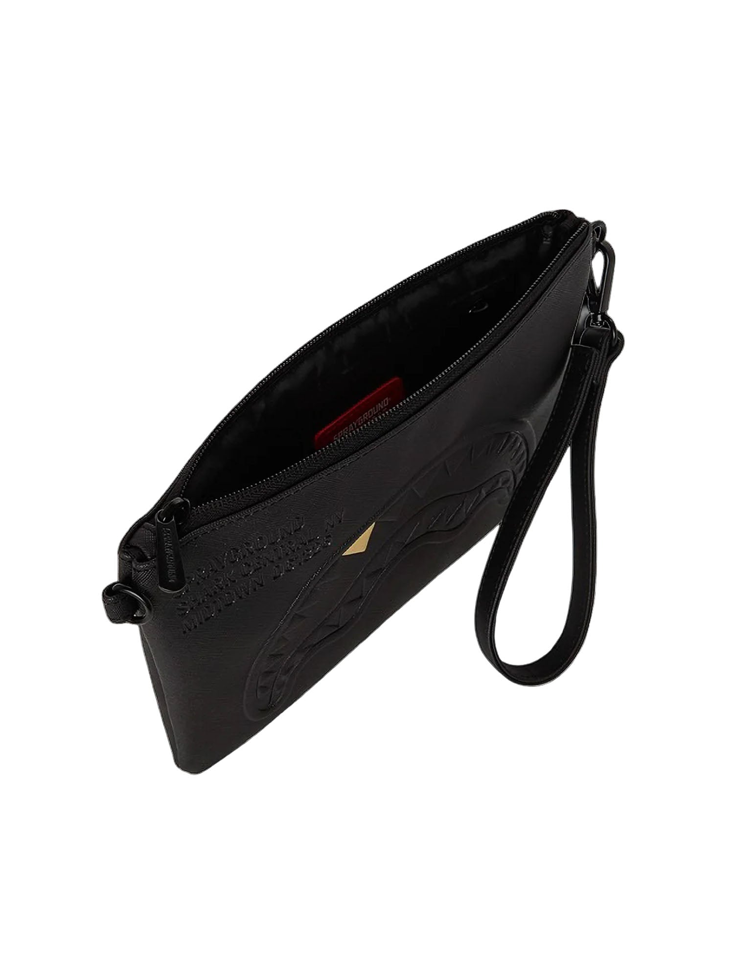 Sprayground pochette Shark Monogram Nero