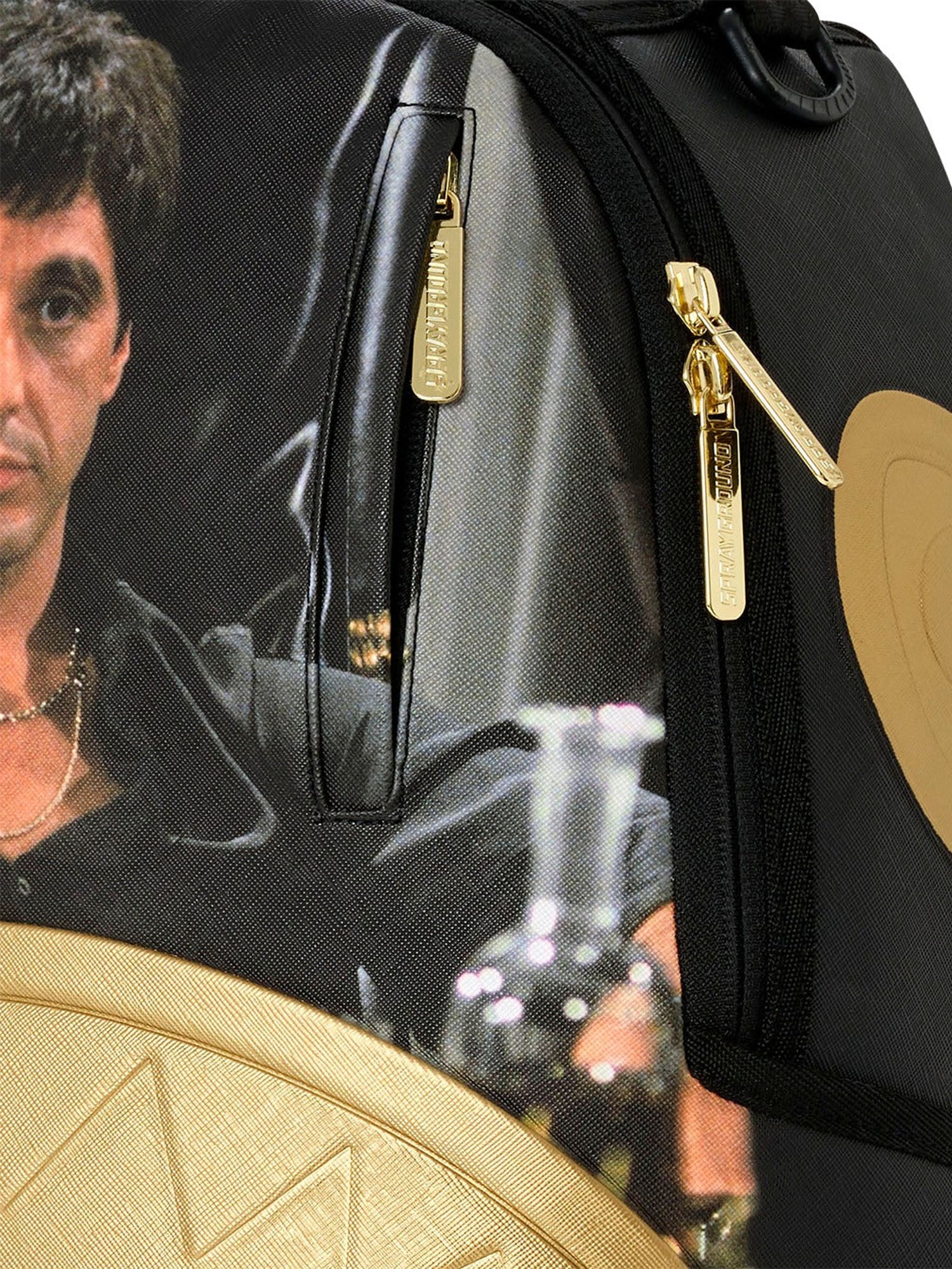 Sprayground Scarface Gold Embossed Multicolore