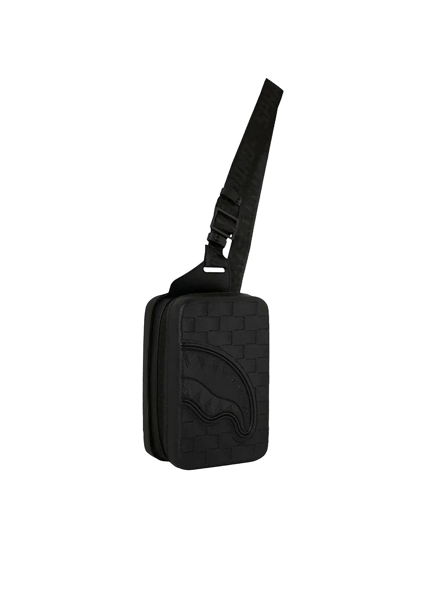 Sprayground Quilted Shark Sling Nero