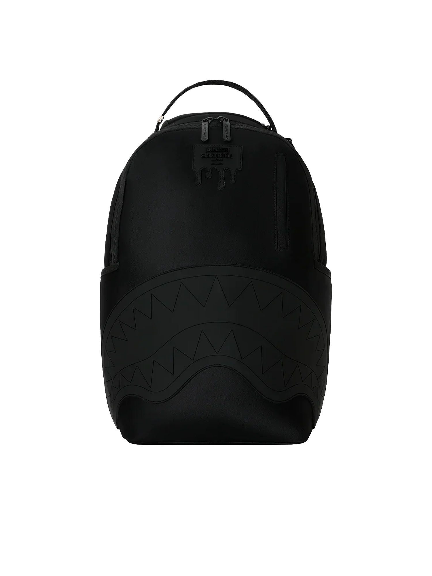 Sprayground Shark Central Blacked Out Embossed Nero
