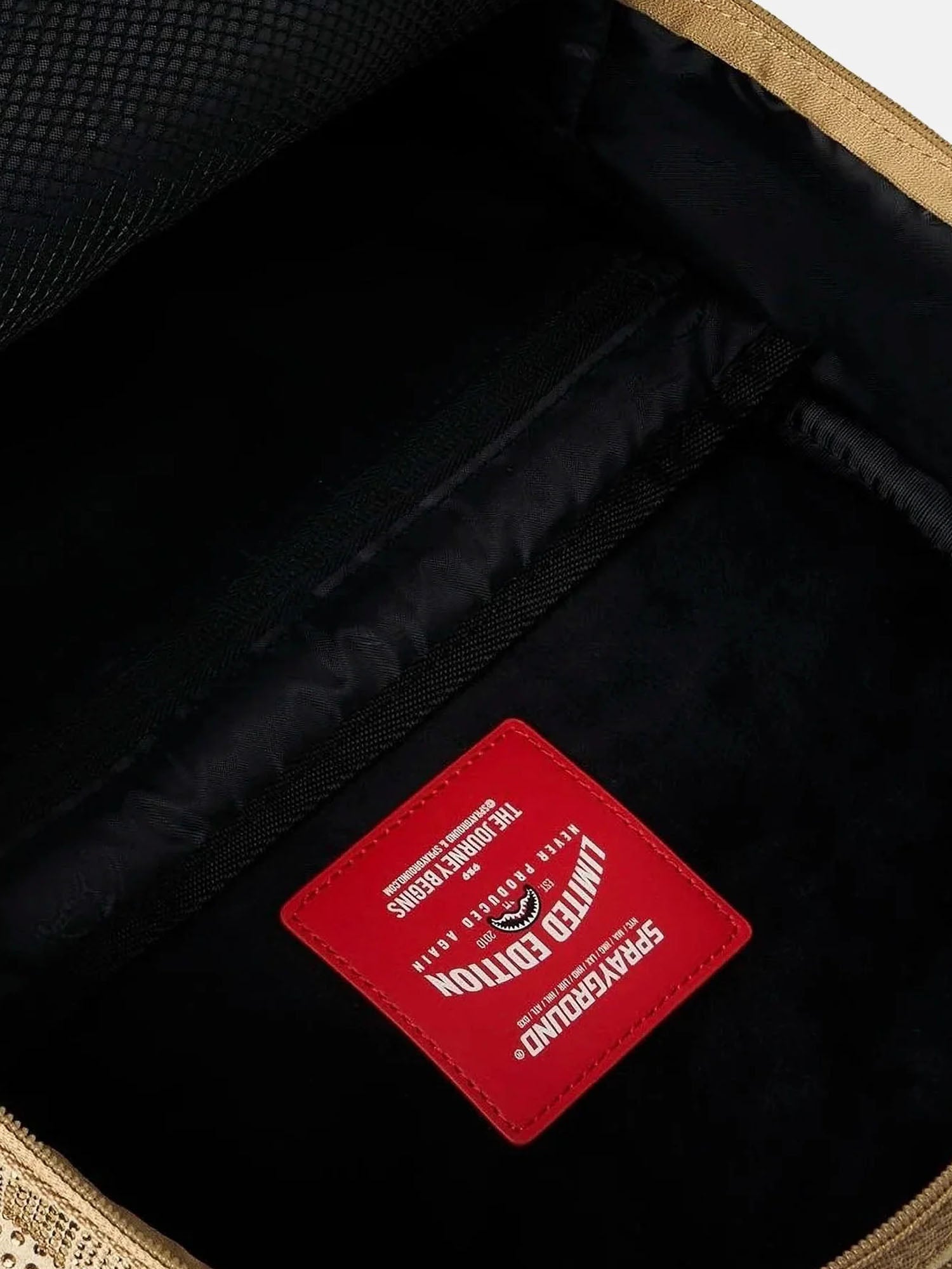 Sprayground Tone Gold Trinity Backpack Oro