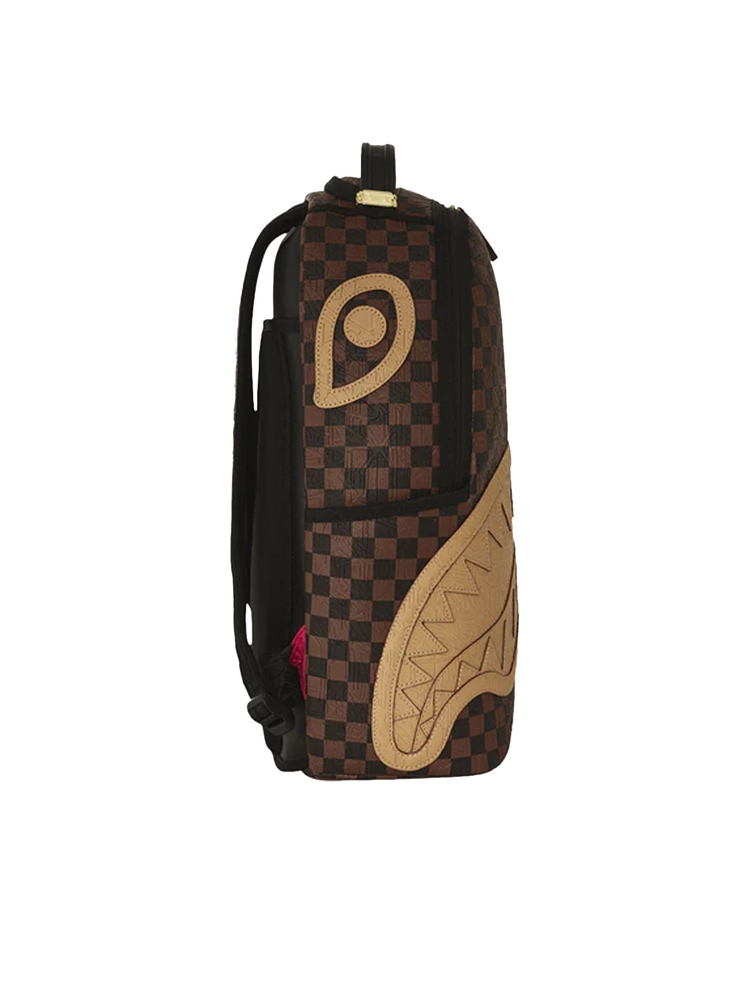 Sprayground Embossed Check Brown Marrone