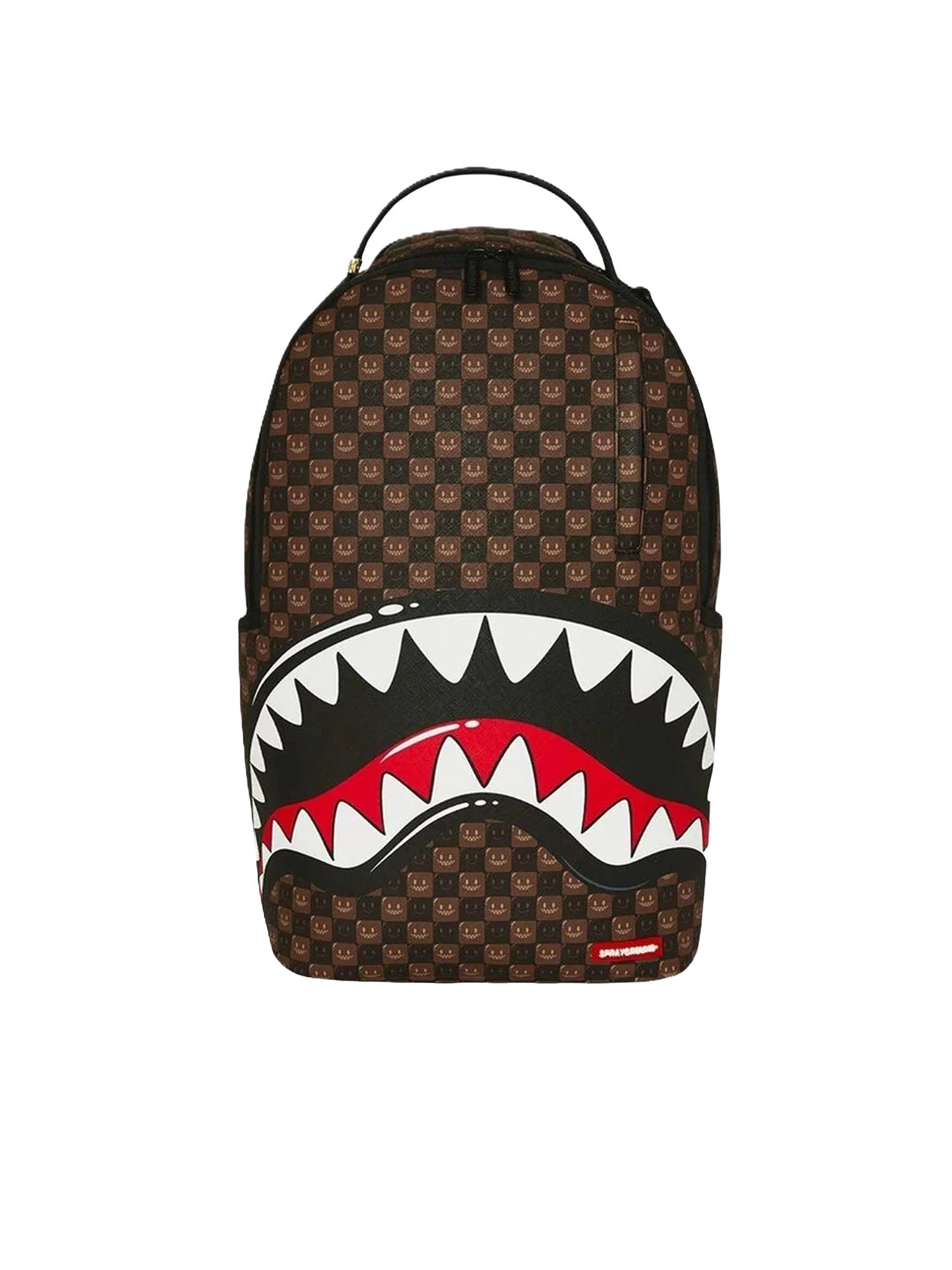 Sprayground Shark In Paris Wtf Backpack Marrone