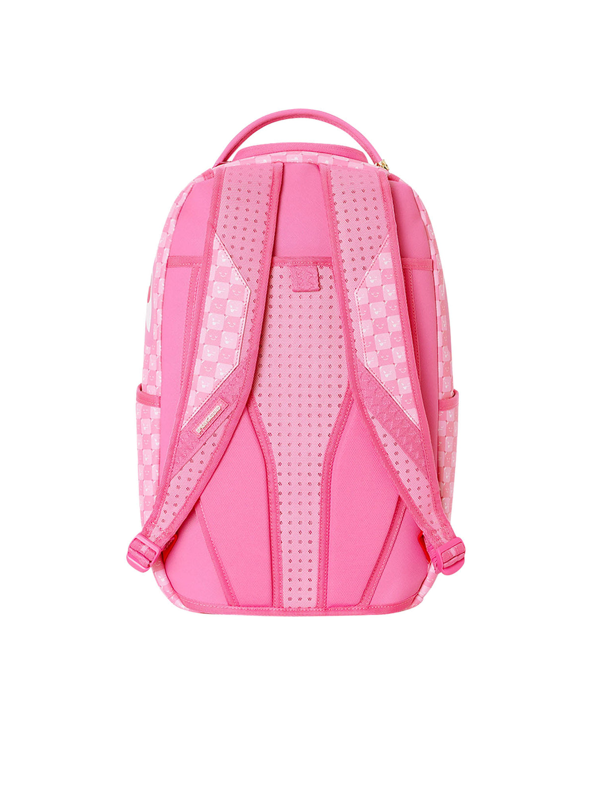Sprayground Pink New Check Faces Backpack Rosa
