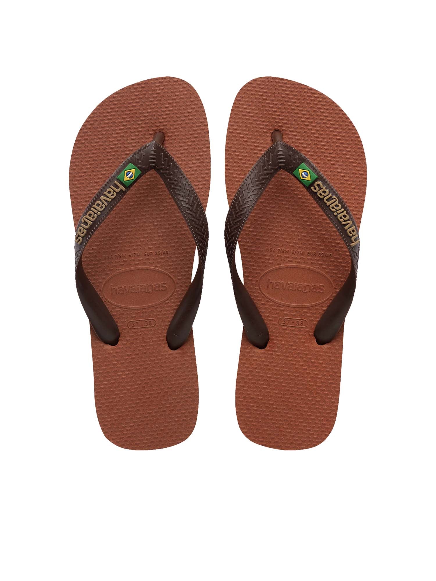 Havaianas Havaianas Brasil Logo Marrone