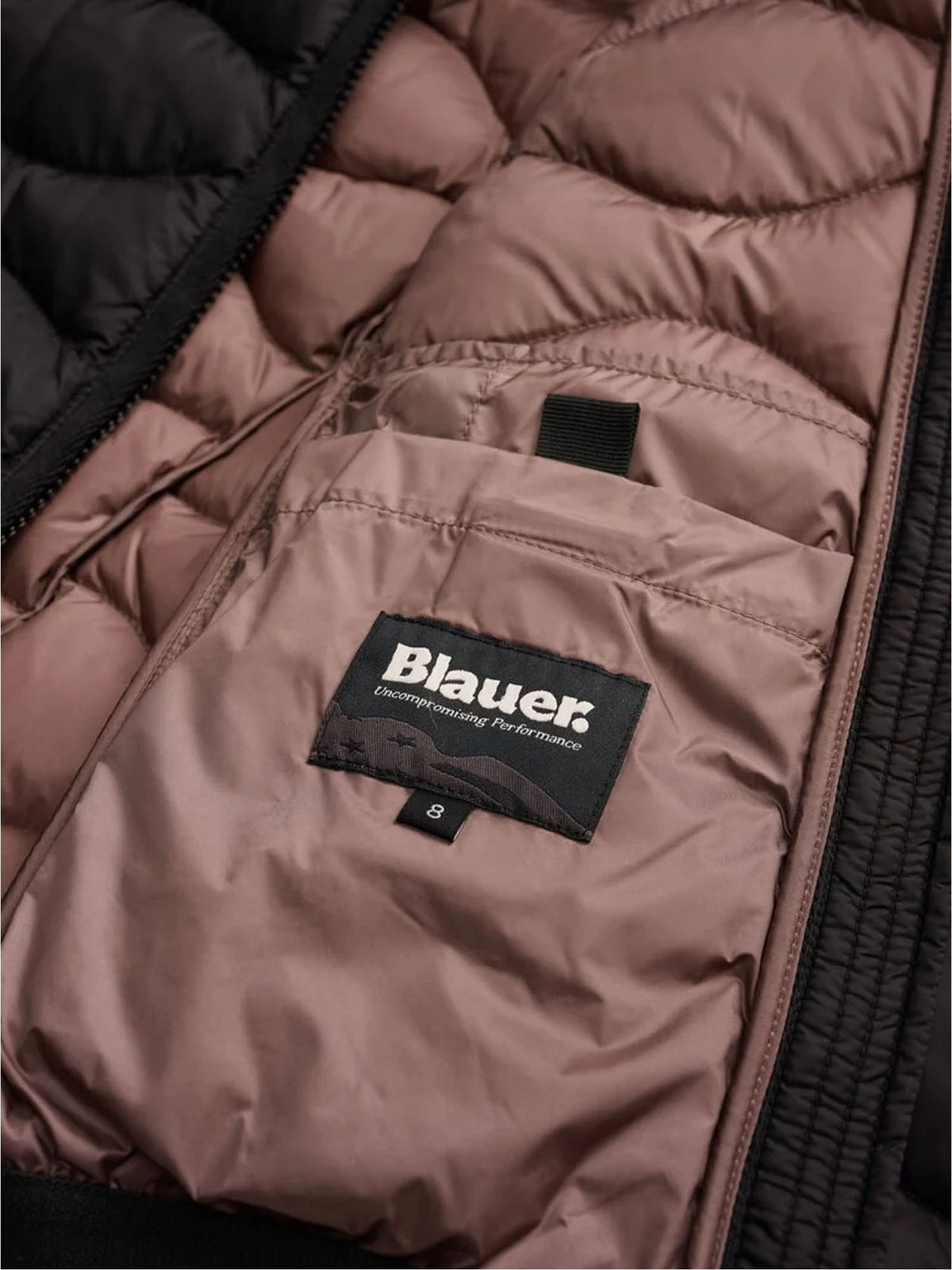 Blauer Piumino ad onde Arion Bambino Nero