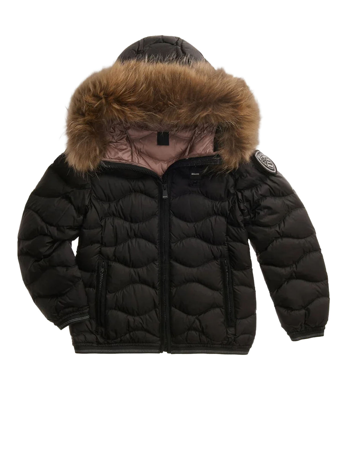 Blauer Piumino ad onde Arion Bambino Nero