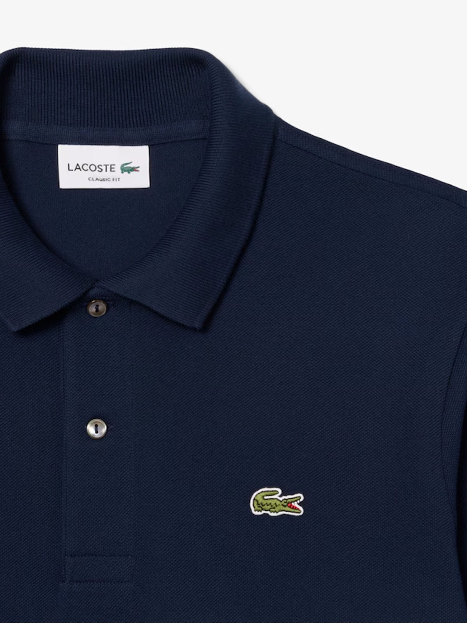 Lacoste Polo L.12.12 Original a maniche lunghe Blu