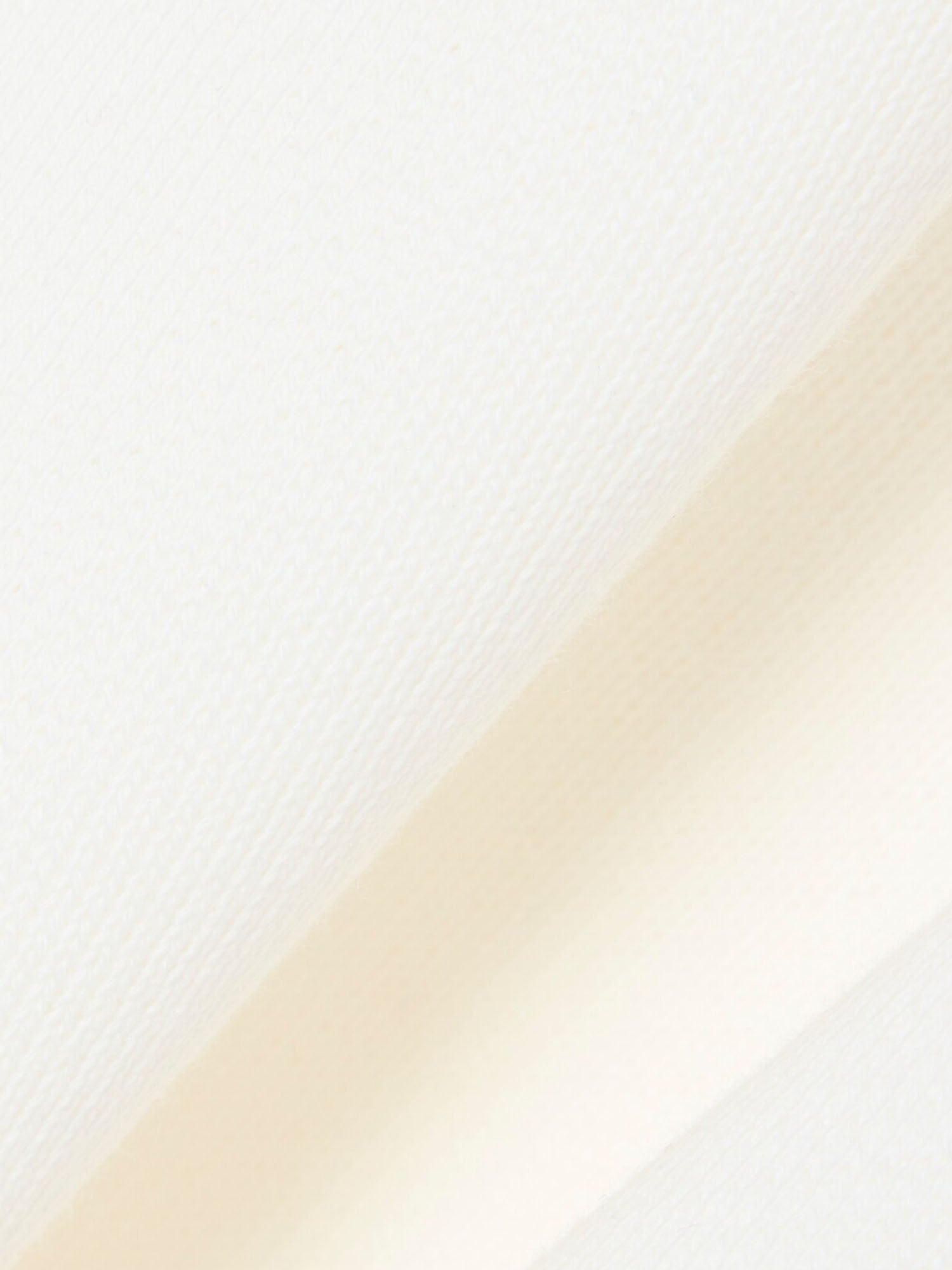 Lacoste Felpa in tessuto pesante con zip sul collo Bianco