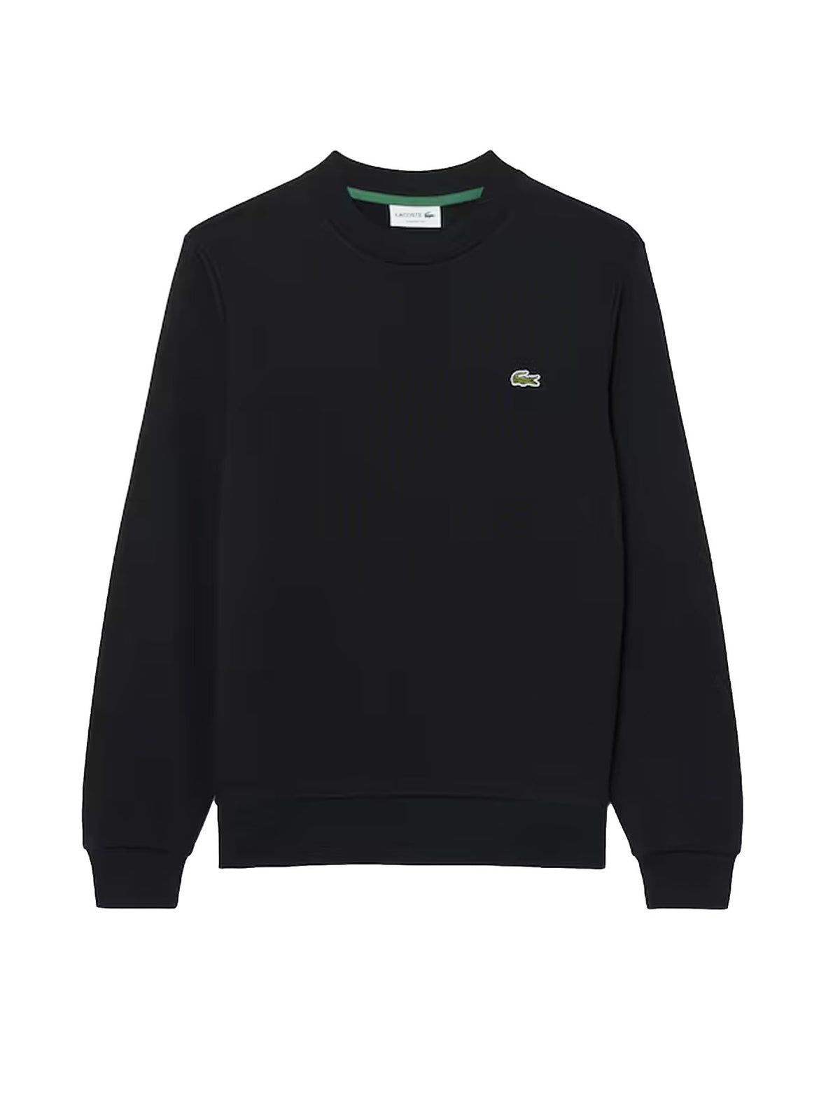 Lacoste Felpa in tessuto felpato classic fit Nero