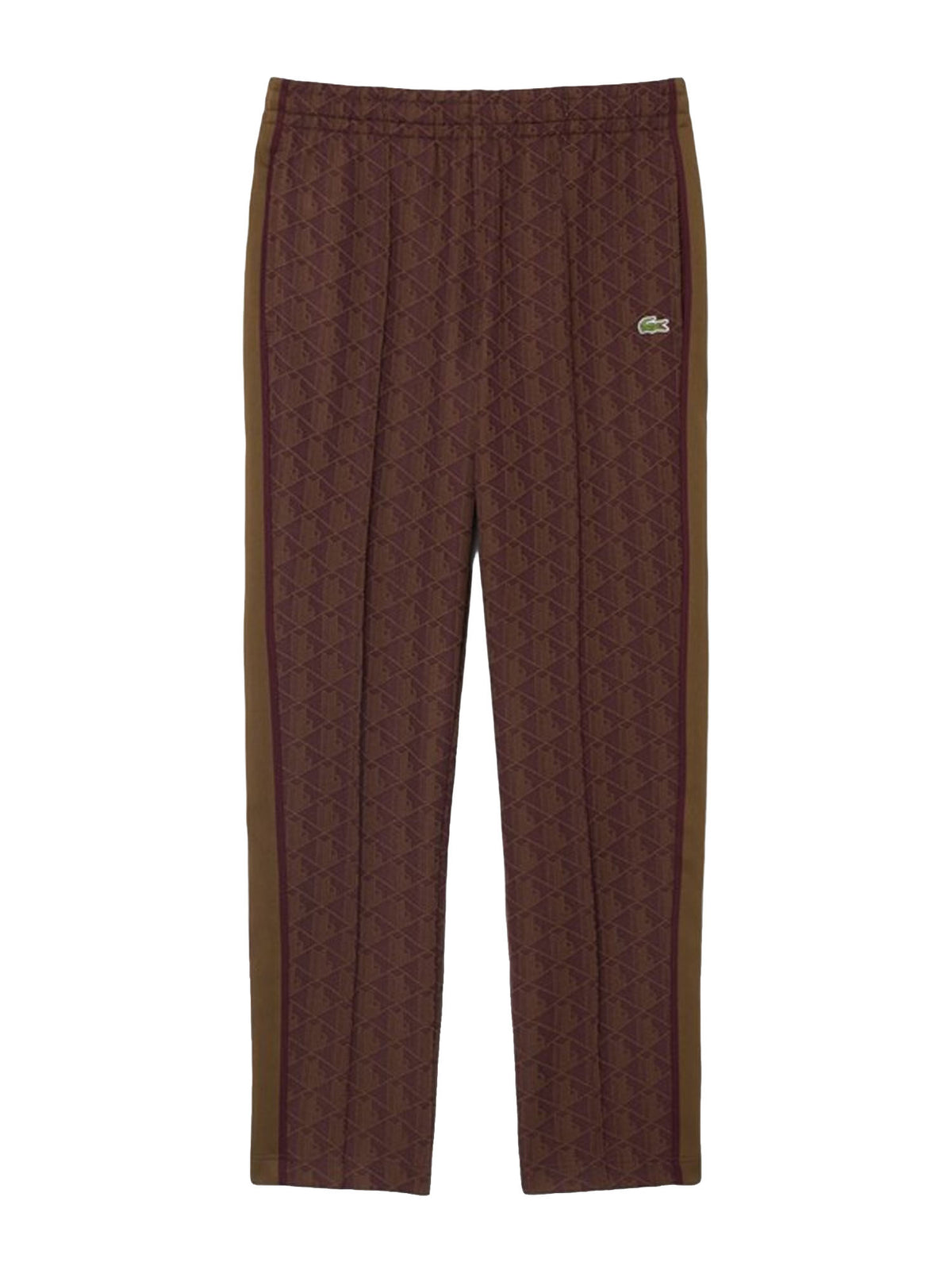 Lacoste Pantaloni della tuta in con monogramma Paris Marrone