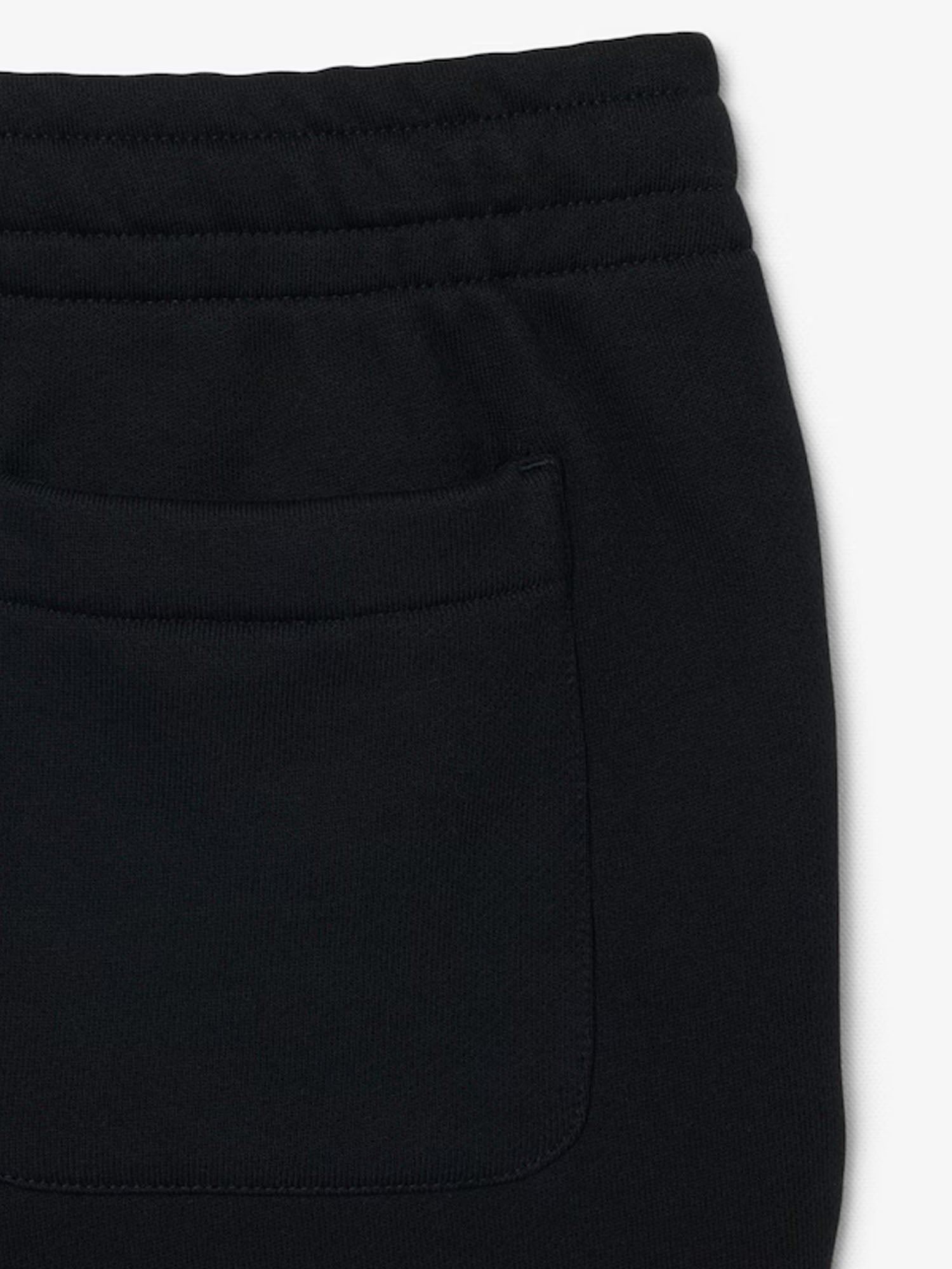 Lacoste Joggers in tessuto felpato loose fit Nero