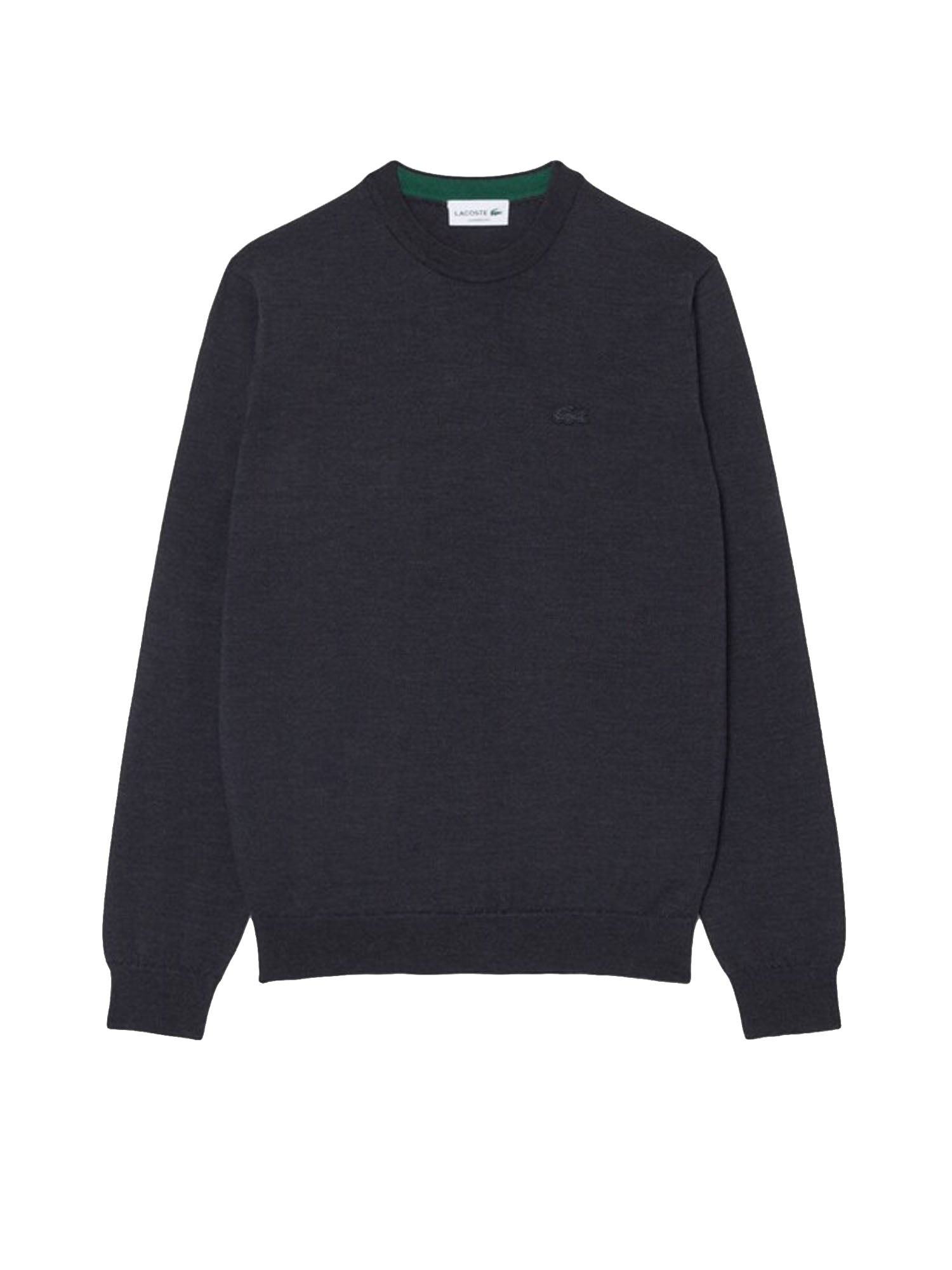 Maglione girocollo in lana merino