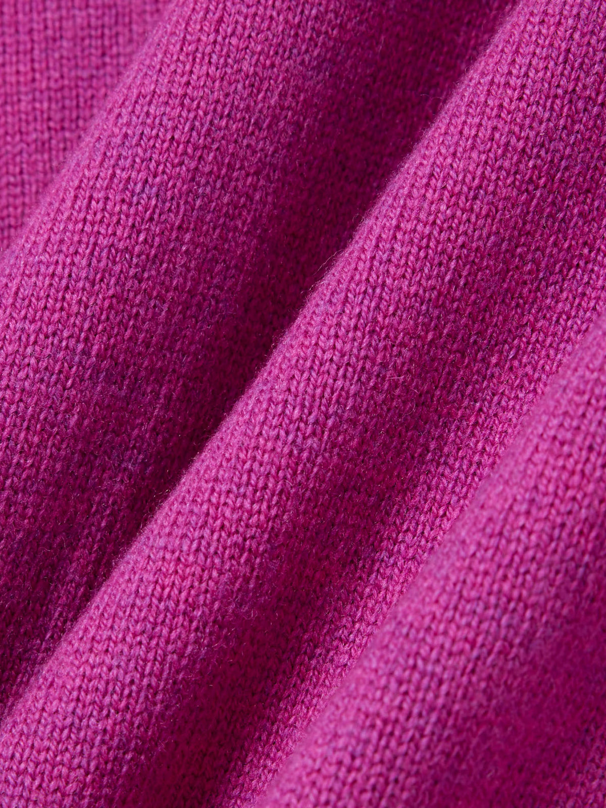 Lacoste Maglione a girocollo in lana cardata Rosa