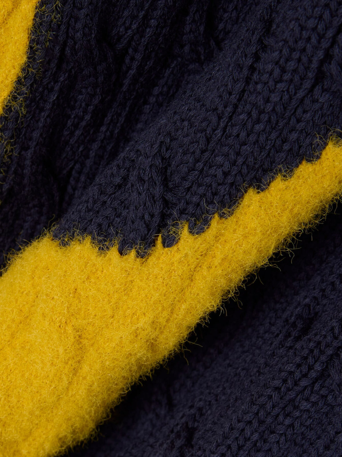 Lacoste Maglione a trecce con intarsio Blu