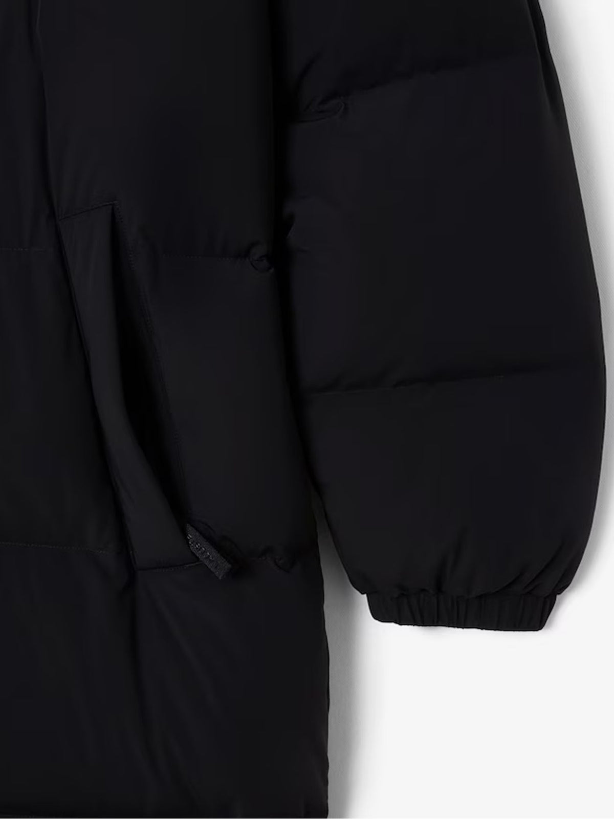 Lacoste Piumino lungo impermeabile Nero